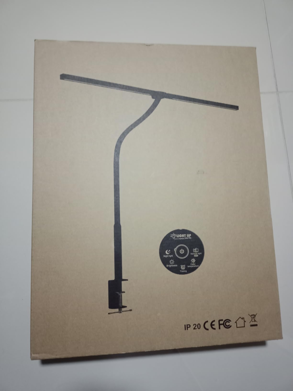Pzloz Led Desk Lamp for Office Home - Eye Caring Architect lamp with Clamp, Dual Screen Computer Monitor Work Smart Light: 24W 5 Color Flexible Adjustable Lighting Table Lamp for Study Drafting customer photo 1