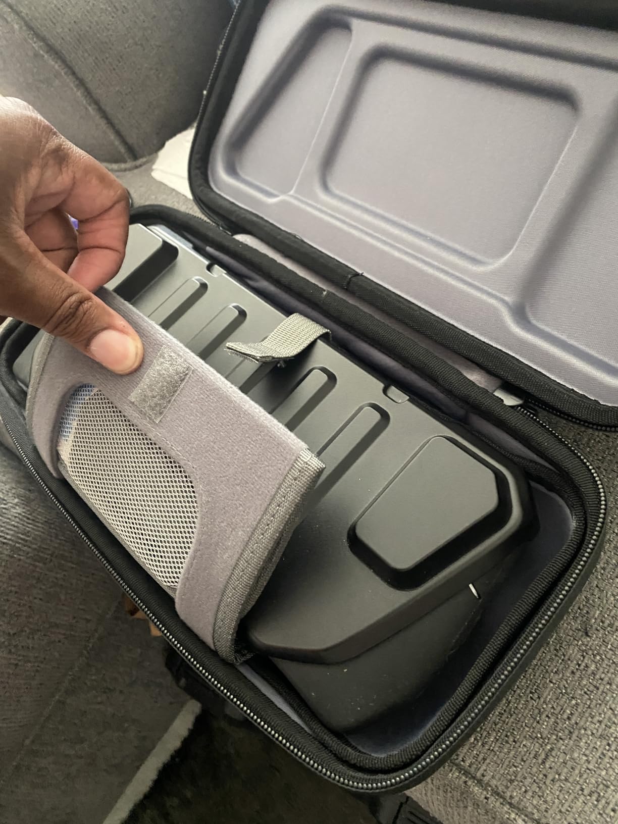 JSAUX Carrying Case for Steam Deck/ROG Ally, Hard Shell Travel Case customer photo 1