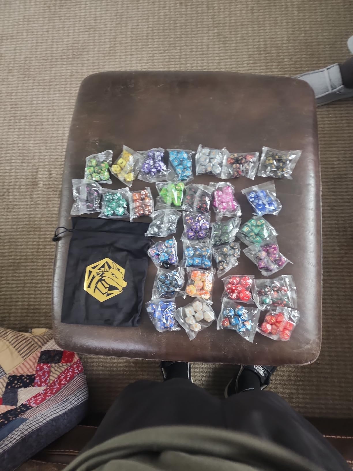 RPG Dice 210 Pieces Polyhedral Dice Set for DND | 30 Sets of 7-Dice for Dungeons and Dragons Tabletop Role Playing Adventure Games customer photo 2