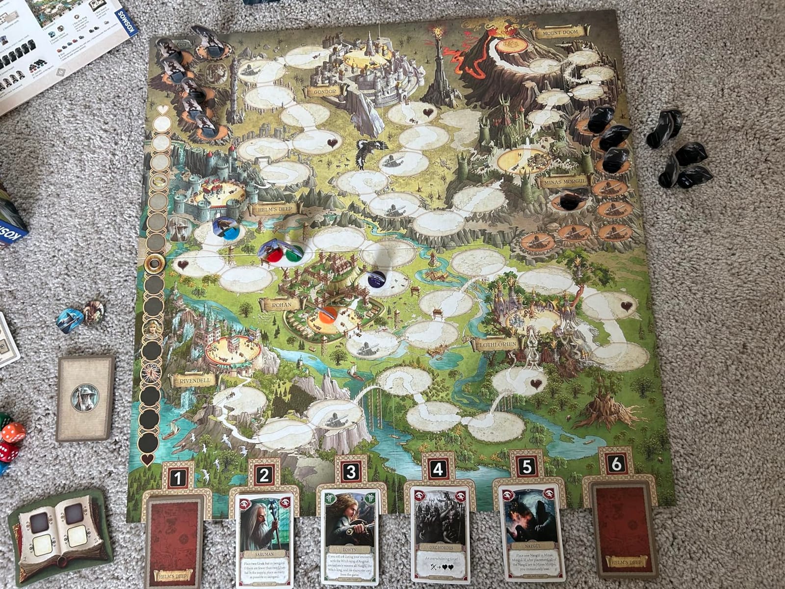 The Lord of The Rings: Adventure to Mount Doom | Family Game | Cooperative Game | Strategy Game customer photo 2