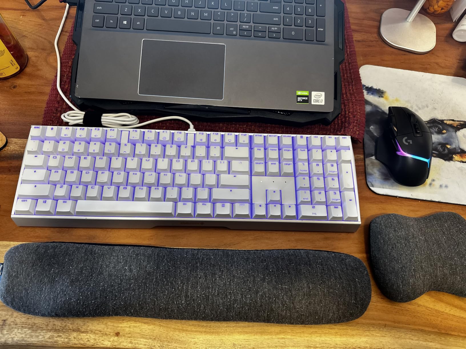 Cherry MX 3.0S, Wired Mechanical Gaming Keyboard, Robust Aluminum Housing, RGB-Lighting, Full Key Rollover, Anti Ghosting, MX RED Switches, White customer photo 1