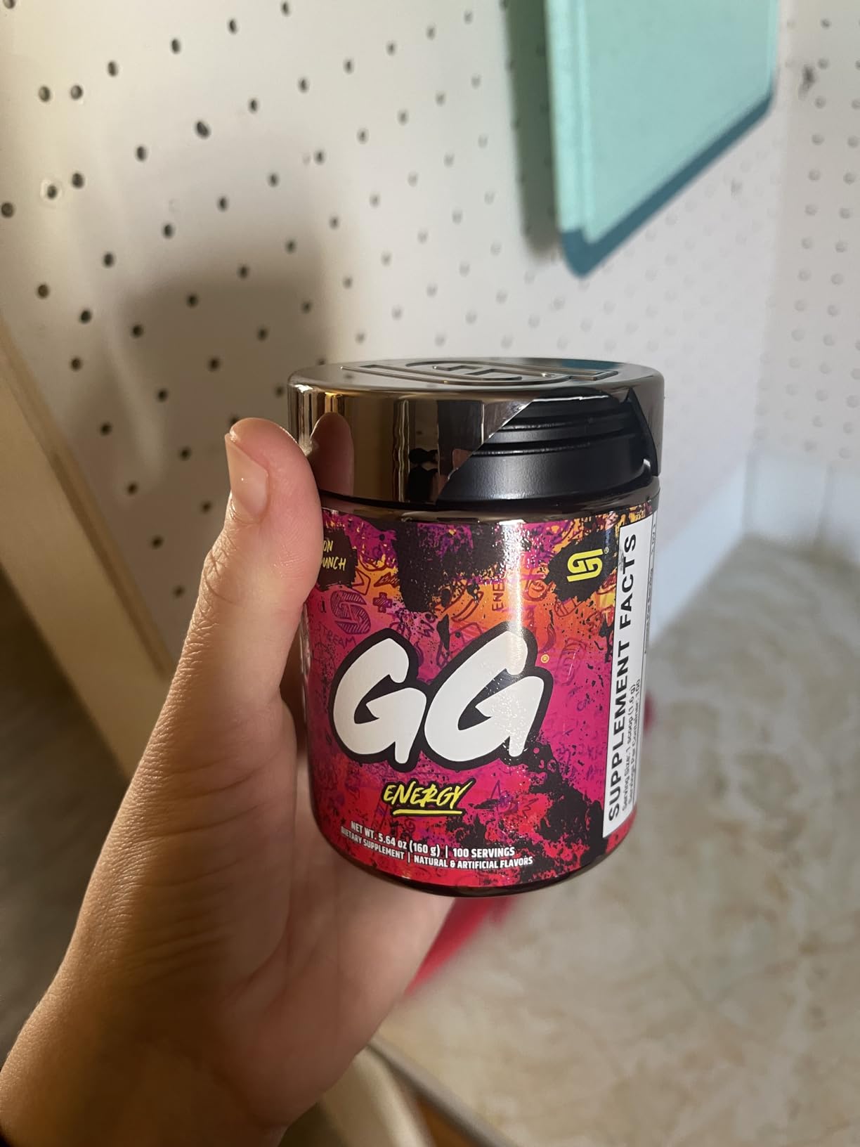 Gamer Supps GG Energy - Dragonfruit Punch (100 Servings) - Keto Friendly Gaming Energy and Nootropic Blend, Sugar Free + Organic Caffeine + Vitamins, Powder Drink customer photo 1
