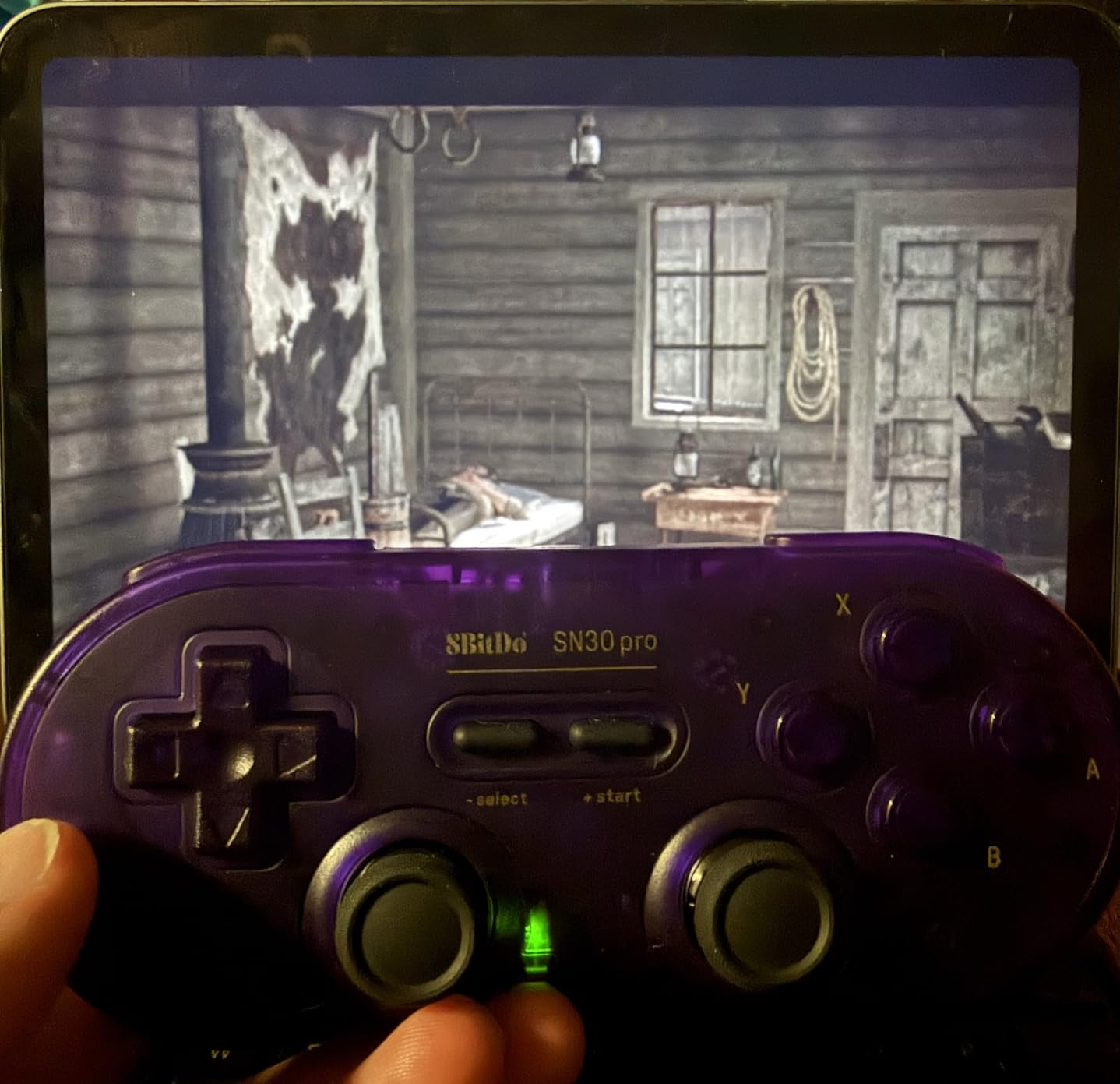 8Bitdo SN30 Pro Bluetooth Controller, Hall Effect Joystick (Crystal Purple) | Rumble Vibration, Turbo Function, USB-C Cable, Wireless Gamepad for Switch/Switch 2, Windows, Apple, Steam Deck, Raspberry Pi customer photo 1