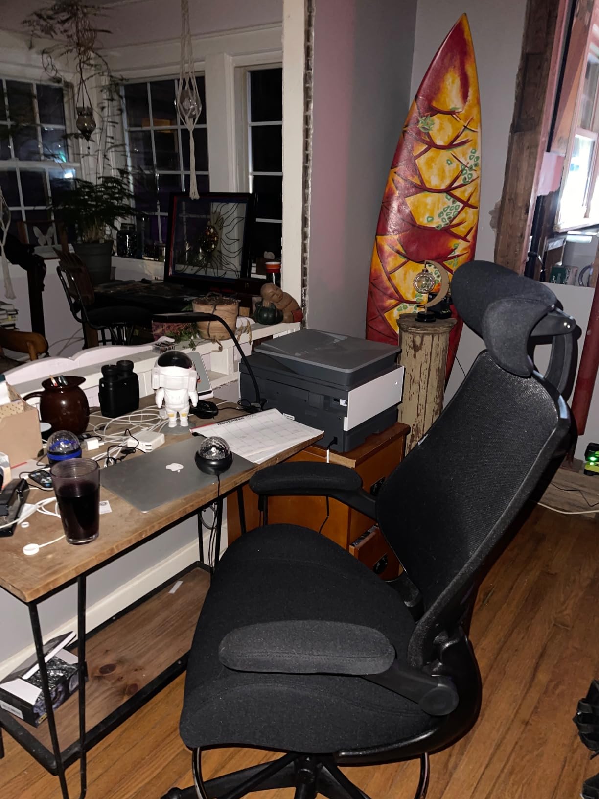 BOLISS Drafting Tall Office Chair 400lbs High Back Standing Desk Chair | Comfortable Wide Chair with Flip up Armrests, Adjustable Headrest, Molded Foam Seat, Lumbar Cushion, Adjustable Big FootRing customer photo 1