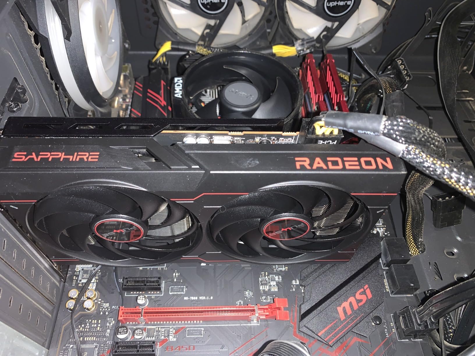 Sapphire 11310-01-20G Pulse AMD Radeon RX 6600 Gaming Graphics Card with 8GB GDDR6, AMD RDNA 2 (Renewed) customer photo 1