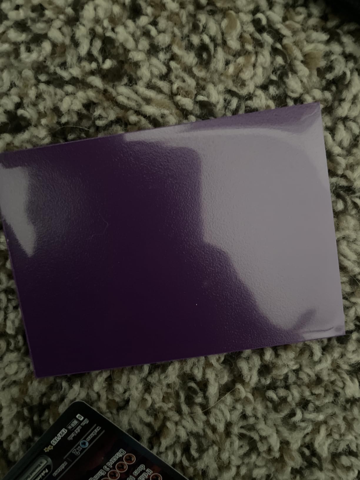Standard Size Card Matte Sleeves | 100 CT - Smooth & Tough Premium TCG Sleeves | Compatible with Pokemon, Flesh & Blood, One Piece & Magic the Gathering | Midnight Blue customer photo 2