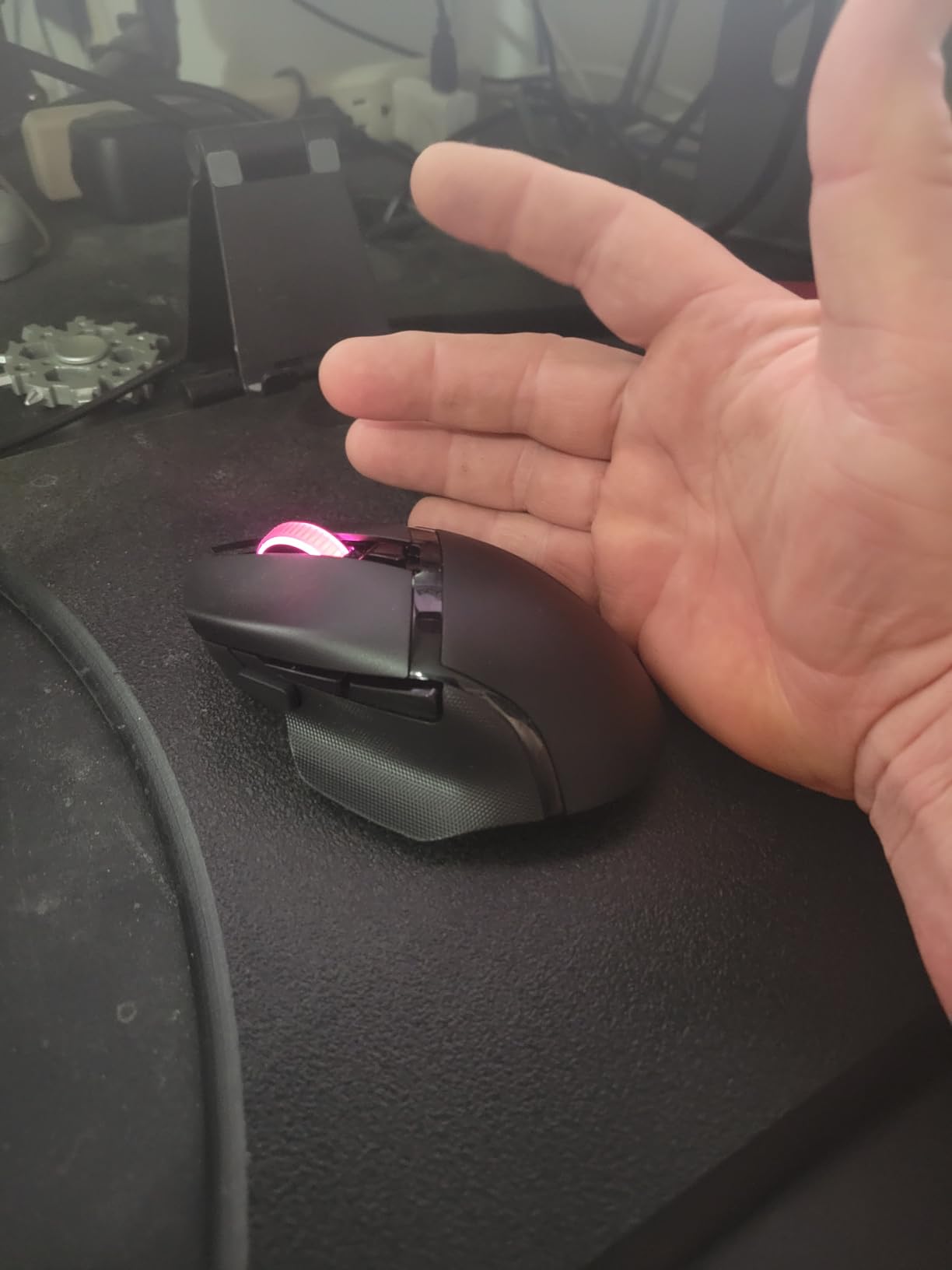 Razer Basilisk V3 X HyperSpeed Customizable Wireless Gaming Mouse, Black customer photo 1