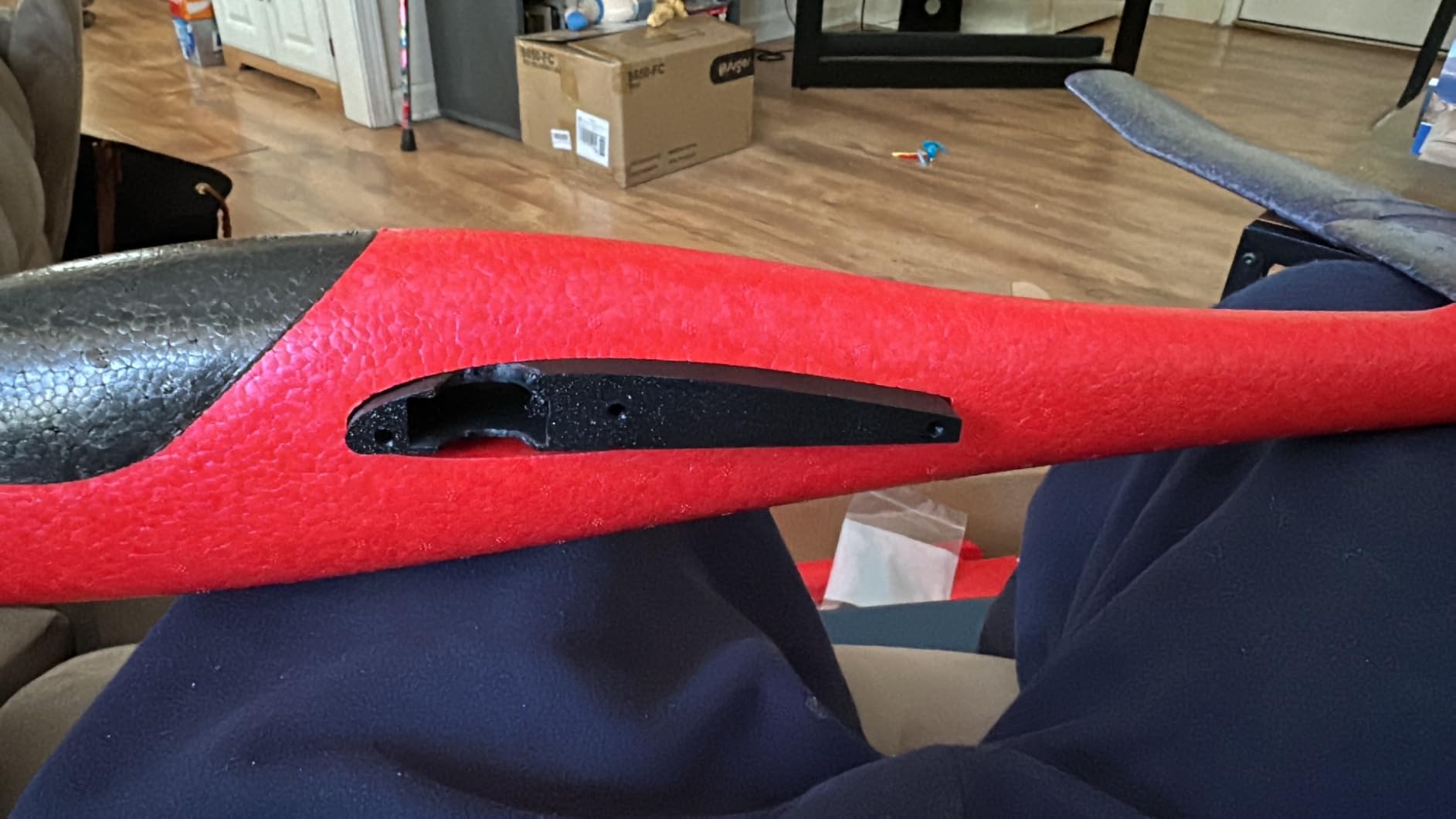 86cm Hand Throw Glider, Large Toy Airplane for DIY Mod (2 Pack) | 86cm EPP foam glider, lightweight & crash-resistant, supports DIY RC conversion, 2-pack customer photo 1