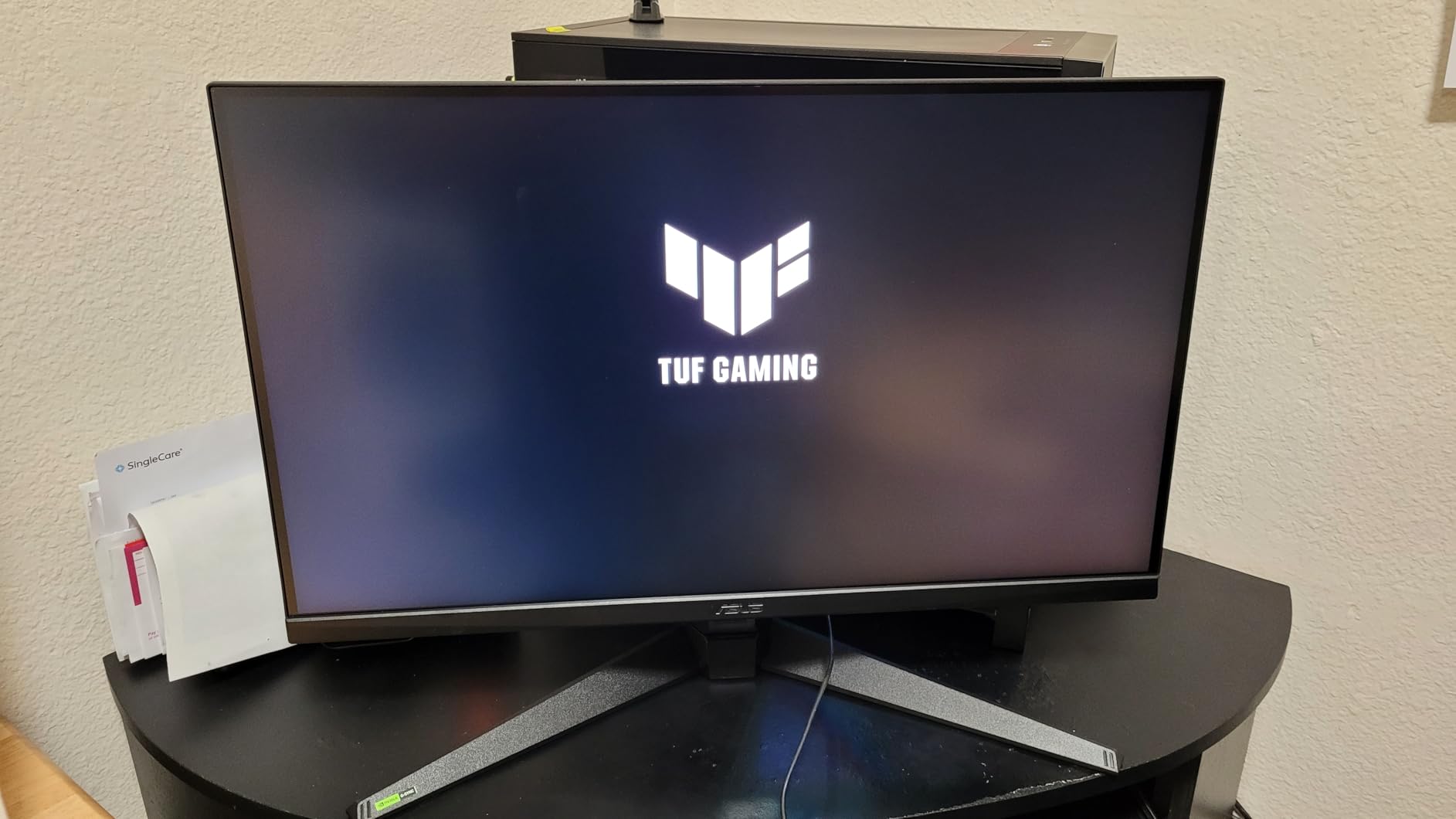 TUF Gaming VG27AQ3A 27 Inch 1440p 180Hz G-SYNC Gaming Monitor | Fast IPS, ELMB Sync, 1ms, 130% sRGB, Built-In Speakers, FreeSync Premium, HDR10, for PS5 and Xbox, 3yr warranty customer photo 2