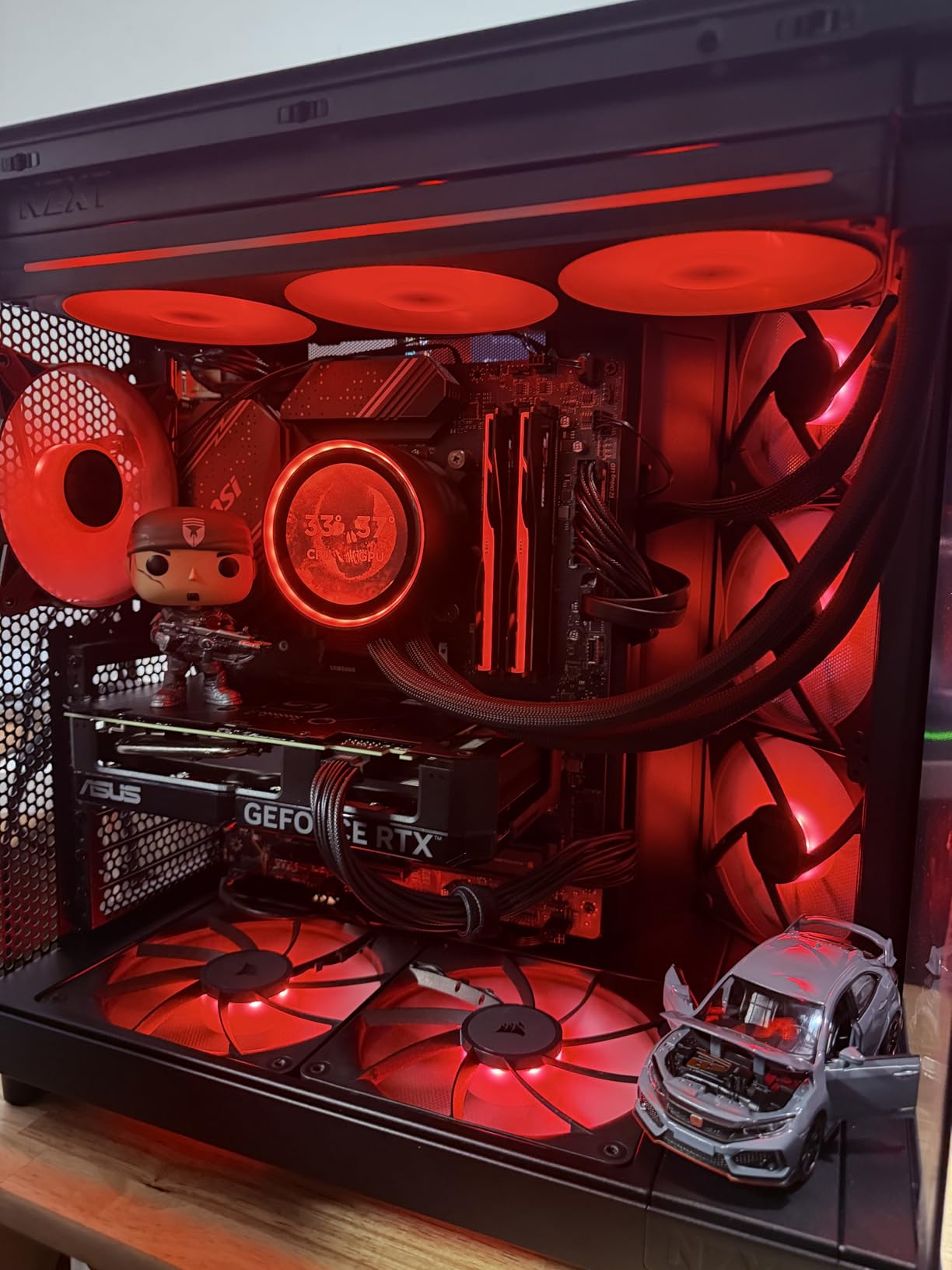 ASUS TUF Gaming 850W Gold (850 Watt, ATX 3.1 Compatible, Fully Modular Power Supply, 80+ Gold, Military-Grade Components, Dual Ball Bearing, Axial-tech Fan, PCB Coating, 10 Year Warranty) customer photo 2