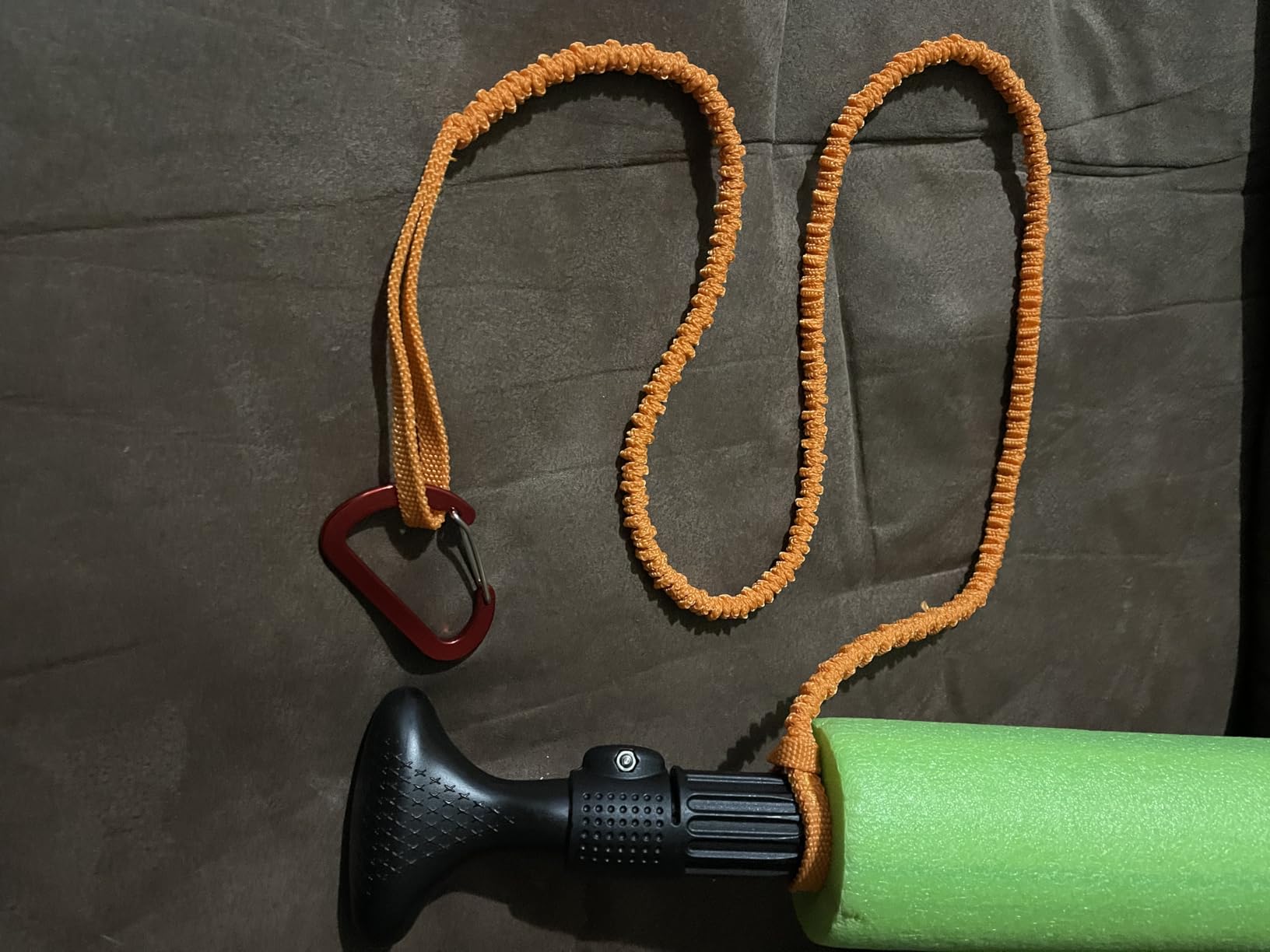 OCEANBROAD Kayak Paddle Leash Accessories for Kayaking Fishing Paddle Board | 4-7ft Stretchable, Kayak Paddle Strap, Kayak Tether, Oar Leashes, Fishing Lanyard Rope, Kayaking Essentials customer photo 1