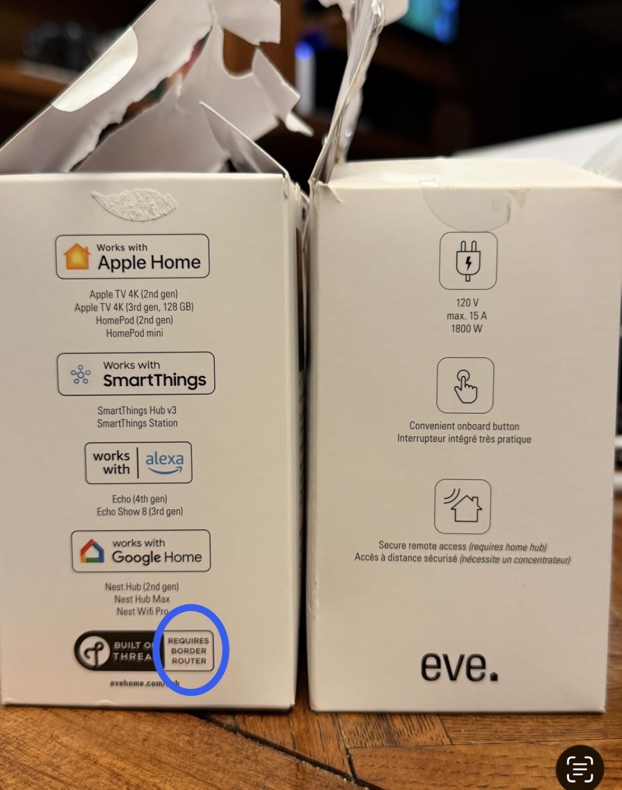 Eve Energy (Matter) 2-Pack - Smart Plug & Power Meter | app/voice control, automate lights/appliances, for Alexa/Apple/Google/SmartThings/Home Assistant, Thread Border Router requ. customer photo 2