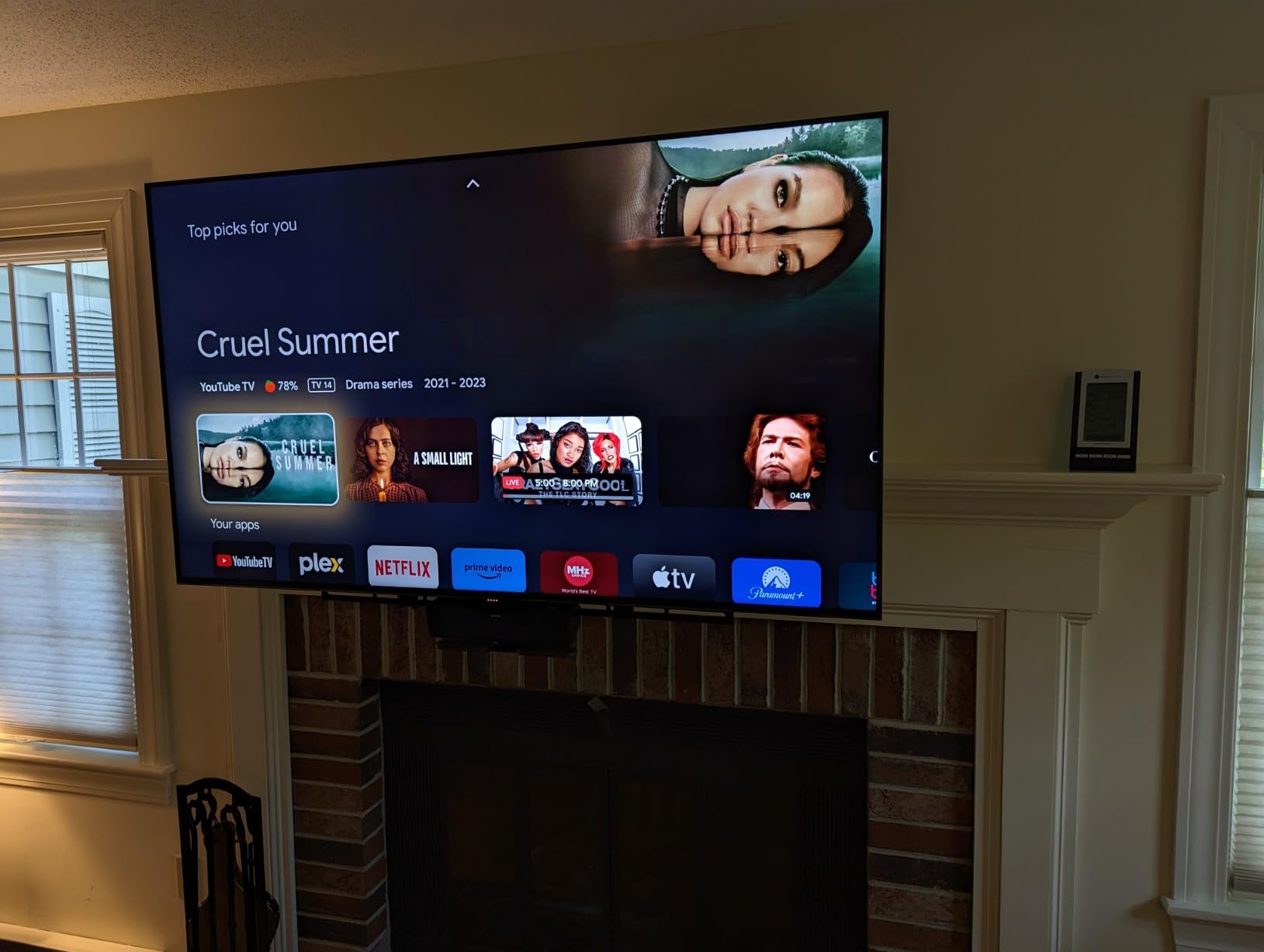 TCL 55-Inch Q7 QLED 4K Smart Google TV (55Q750G) 2023 Model with Dolby Vision & Atmos, HDR Ultra, 120Hz, Game Accelerator up to 240Hz, Voice Remote customer photo 2