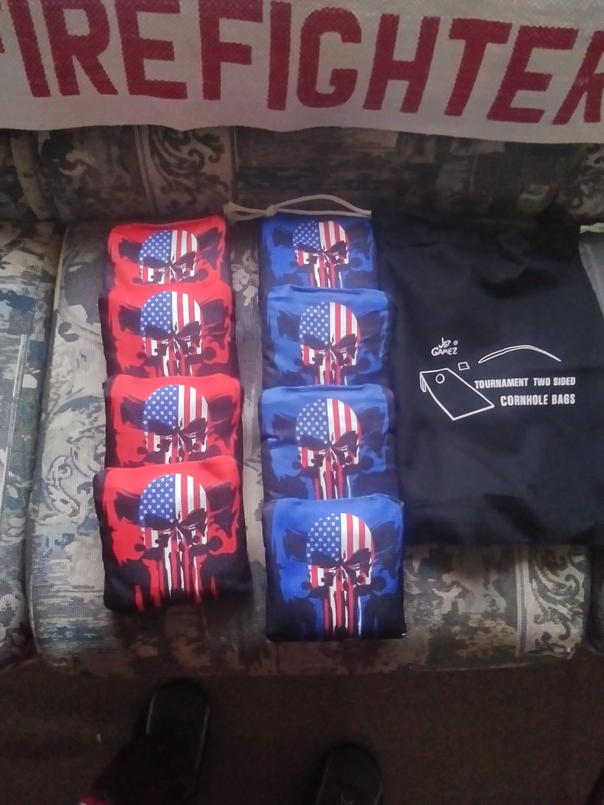 Professional Tournament Cornhole Bags Set of 8 Regulation 6