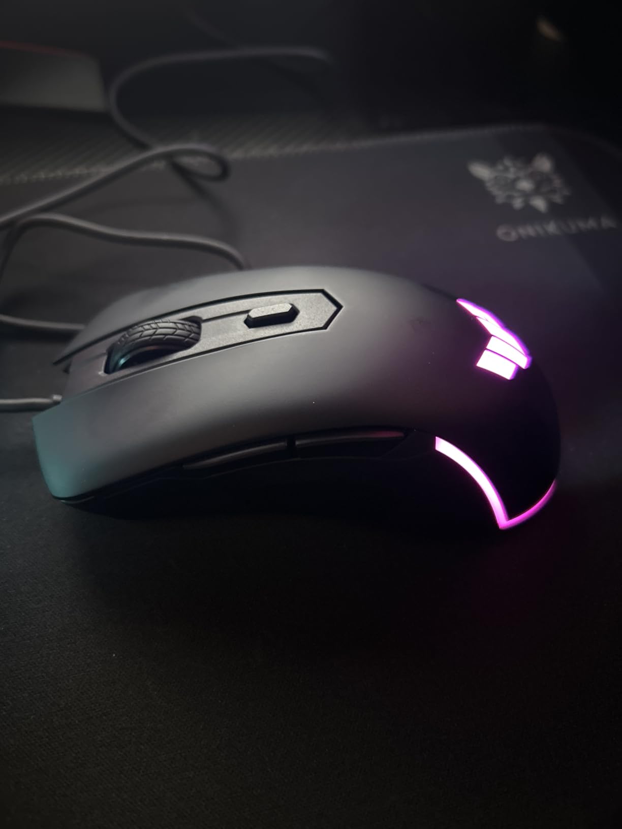 TUF Gaming M3 Gen II Wired USB Gaming Mouse - Right-Handed Ergonomic, 59g Lightweight, 8K DPI, IP56 dust & Water Resistance, Antibacterial Guard, 6 Programmable Buttons, PC/Mac Support - Black customer photo 1