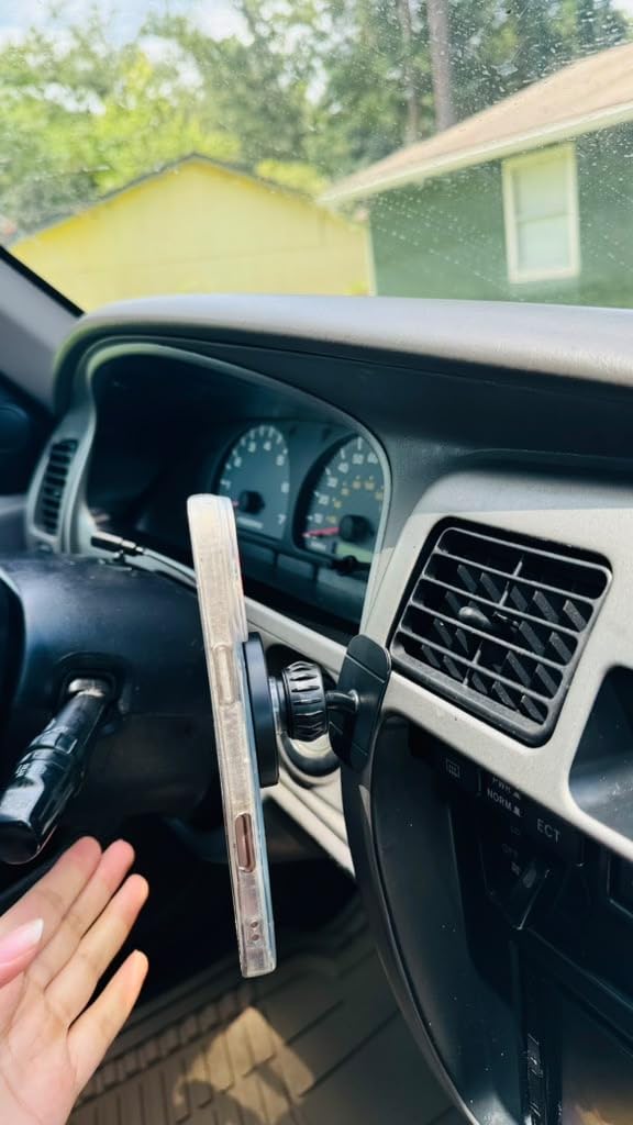 Magnetic Phone Holder for Car Dashboard, 360 Rotation MagSafe Car Mount for iPhone 15 14 13 12 Pro Max Plus customer photo 1