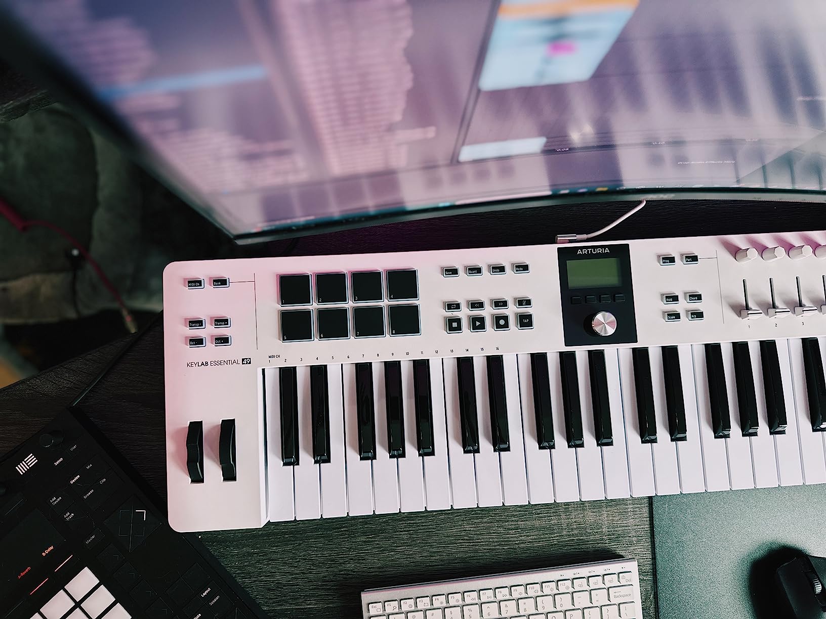 Arturia KeyLab Essential mk3 49 Key USB MIDI Keyboard Controller with Analog Lab V Software Included customer photo 1