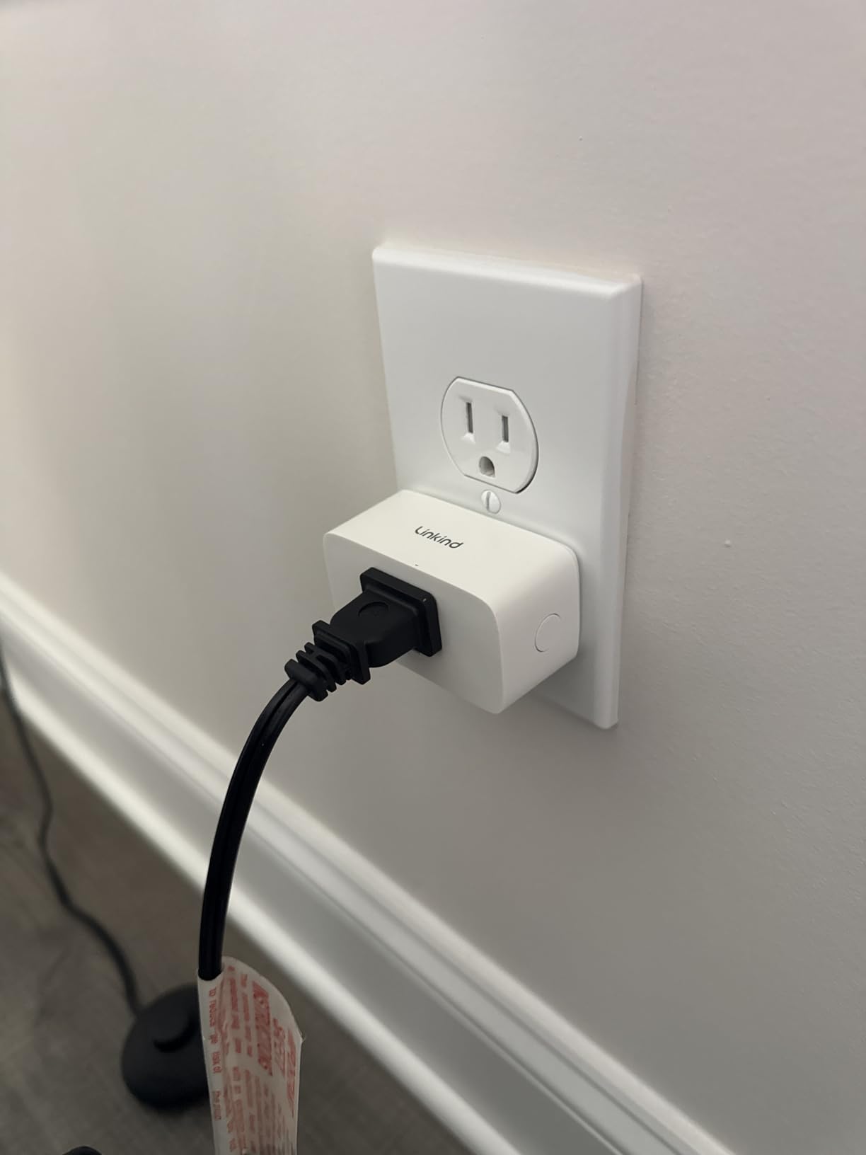 Linkind Matter Smart Plug, Work with Apple Home, Siri, Alexa, Google, SmartThings, Smart Home Smart Outlet Timer 15A/1800W, APP Remote Control & Schedule, 2.4G Wi-Fi Only, 4 Pack customer photo 1