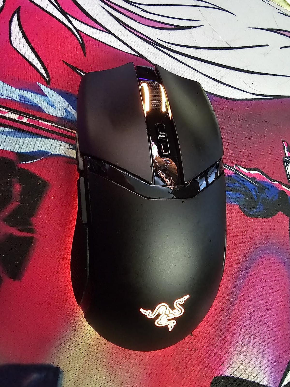 Razer Cobra Pro Wireless Gaming Mouse, 2.4 Ghz, 170 Hr Battery, Black | 30K Optical Sensor, Gen-3 Optical Switches, Bluetooth & USB Type C, 10 Customizable Controls, Chroma RGB Lighting customer photo 1