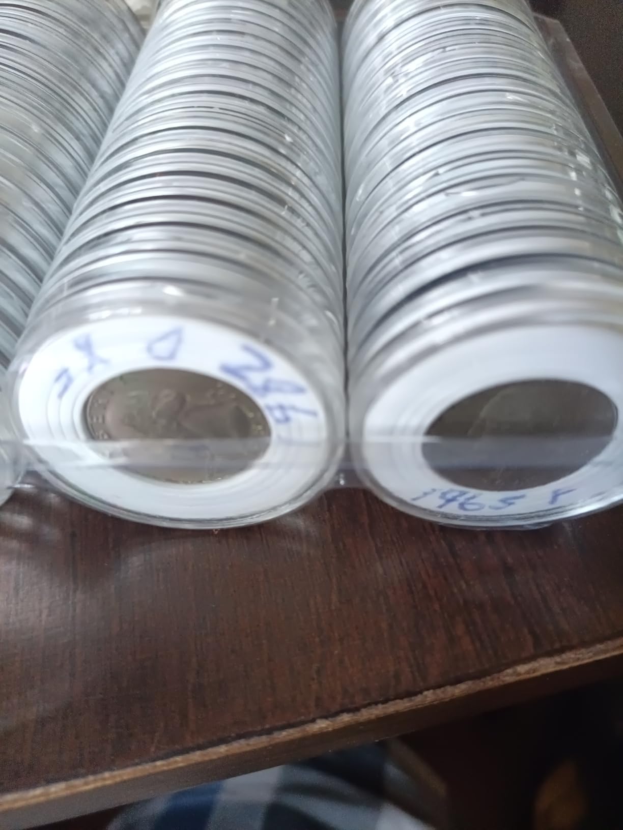 Utron 60P Clear Plastic Coin Capsules, Dollar Coin Holder, 40mm Silver Coin Storage for Collectors, Morgan Silver Dollar Coin Holders with Adjustable Gasket (17/20/25/27/30/33/38/40mm) customer photo 2