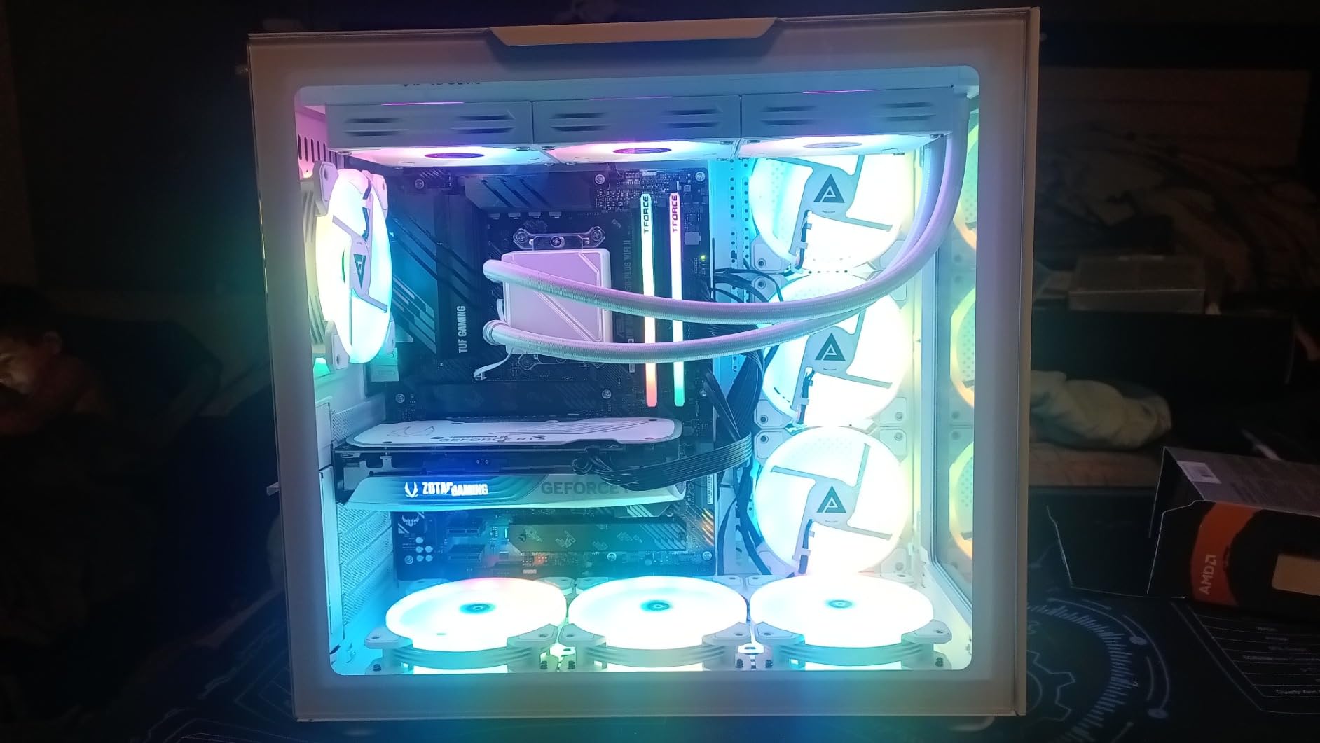 ZOTAC Gaming GeForce RTX 4060 Ti 8GB Twin Edge OC White Edition Graphics Card customer photo 2
