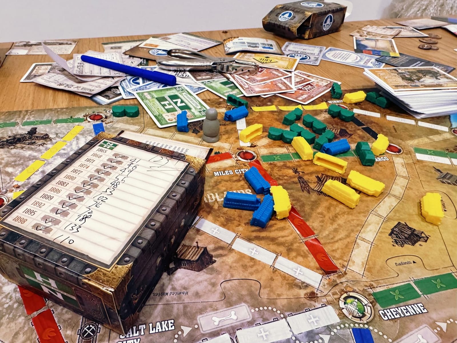 Asmodee Ticket to Ride Legacy: Legends of The West Board Game - The Ultimate Train Adventure! Strategy Game, Family Game for Kids & Adults, Ages 10+, 2-5 Players, 20-90 Min Playtime customer photo 1