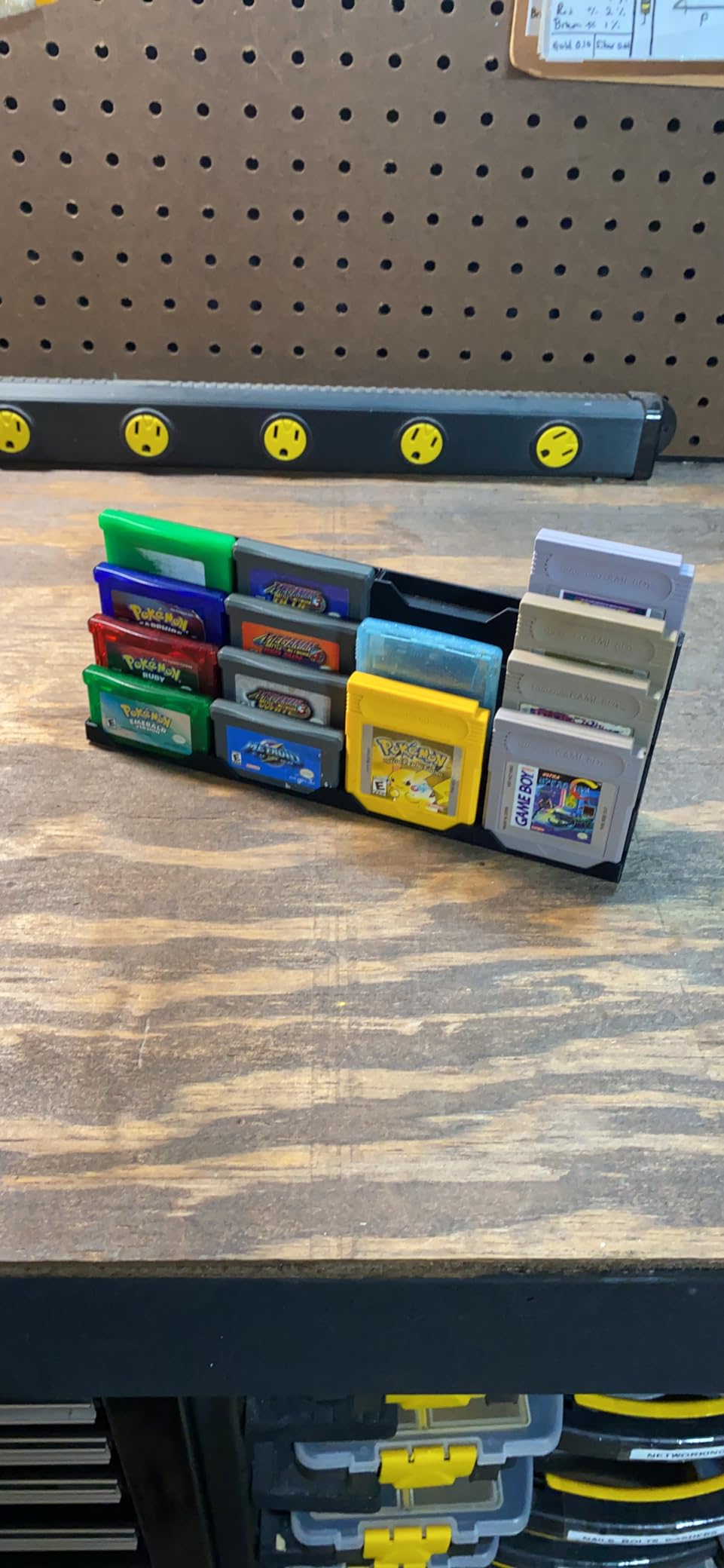 R2D3 Display Stand Compatible with Game Boy Advance Games - Holds 20 Games - 3D Printed Organizer for GBA Cartridges & Collection Showcase customer photo 2