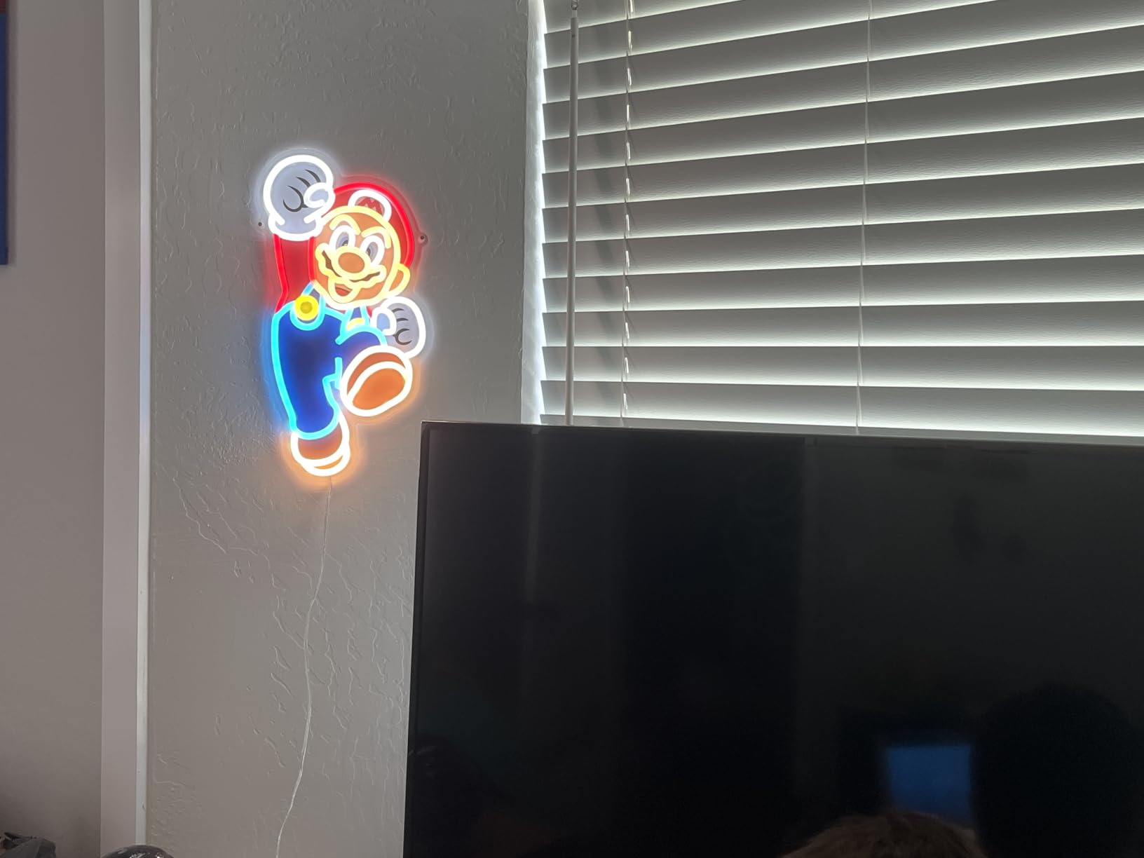 Anime Neon Sign Dinosaurs Neon Sign Dimmable LED Neon Lights for Bedroom Wall Decor Game Room Decor Dinosaur Decor for Kids Boys Man Cave, Gifts for Game Fans customer photo 1
