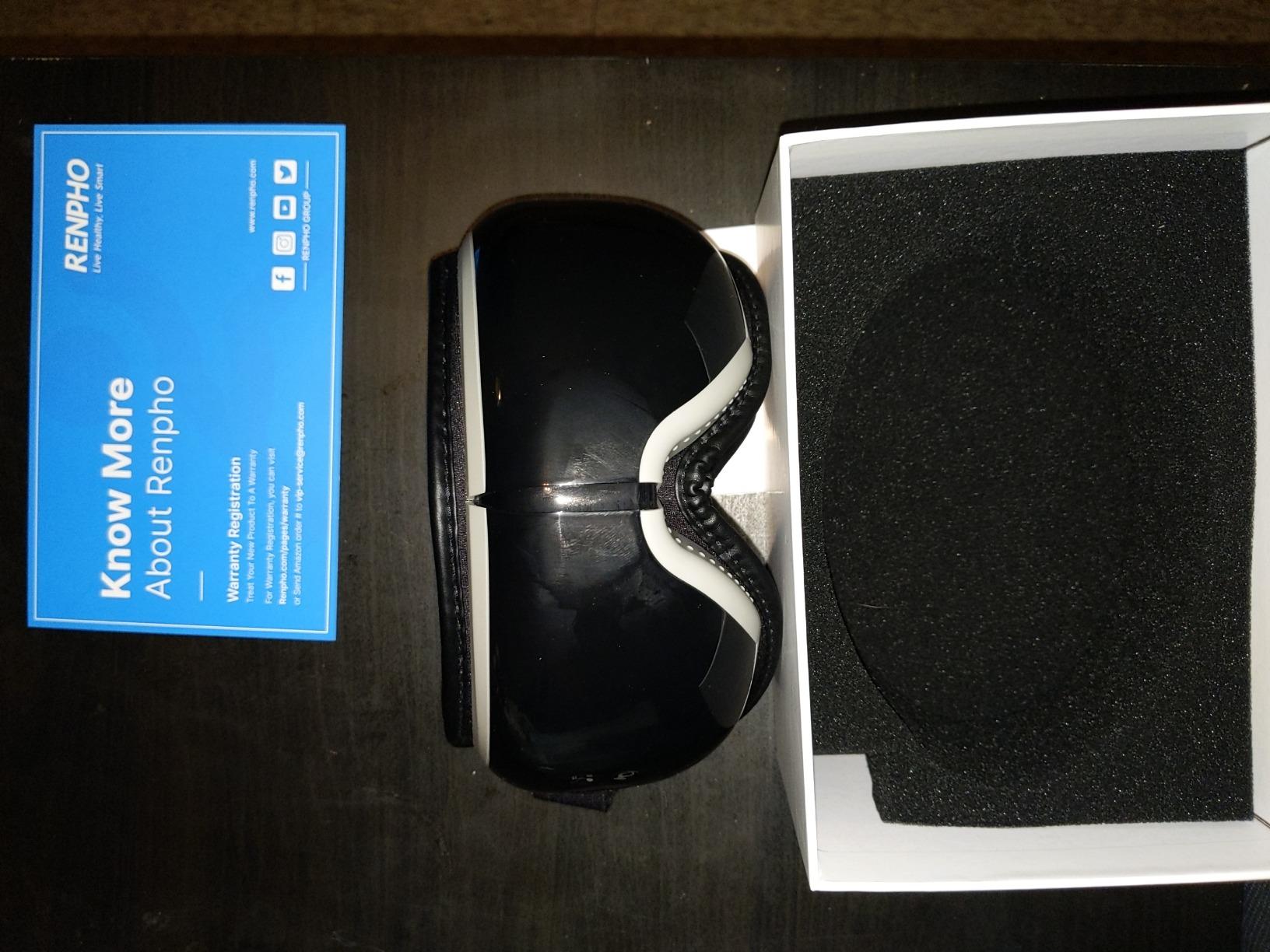 RENPHO Eyeris 3 Eye Massager with Heat and Cooling, Massaging Eye Mask customer photo 1
