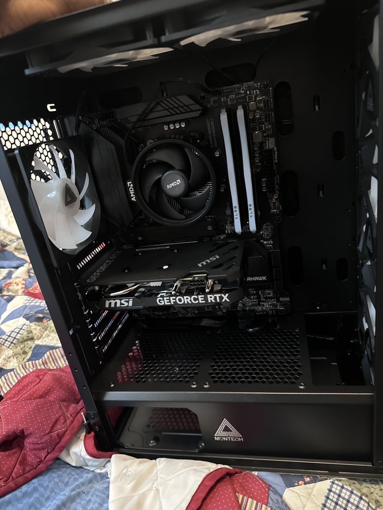 MSI Gaming GeForce RTX 4060 8GB Ventus 2X Black 8G OC Graphics Card customer photo 2