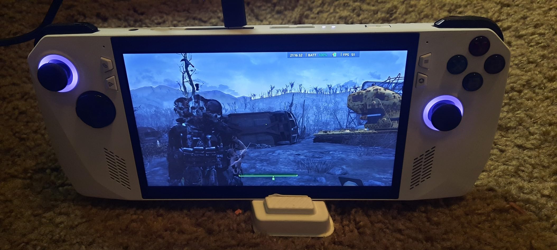 ROG Ally Gaming Handheld Console - Z1 Processor, 512GB, 1080p 120Hz Display, White customer photo 1