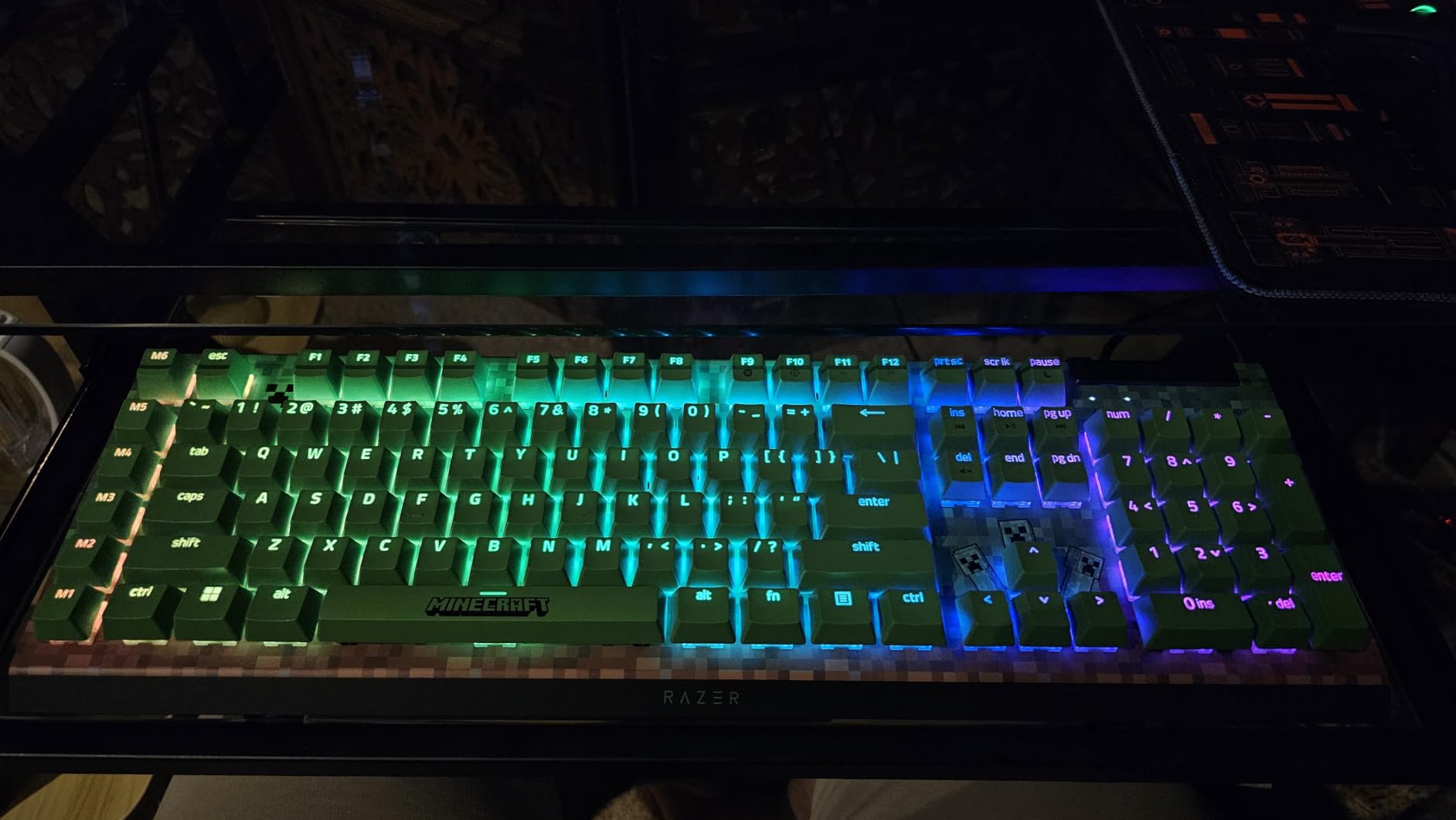 Razer BlackWidow V4 X Mechanical Gaming Keyboard, Yellow Switches, Black | Linear & Silent Switches, 6 Dedicated Macro Keys, Chroma RGB, Doubleshot ABS Keycaps, Roller & Media Controls, Snap Tap customer photo 2