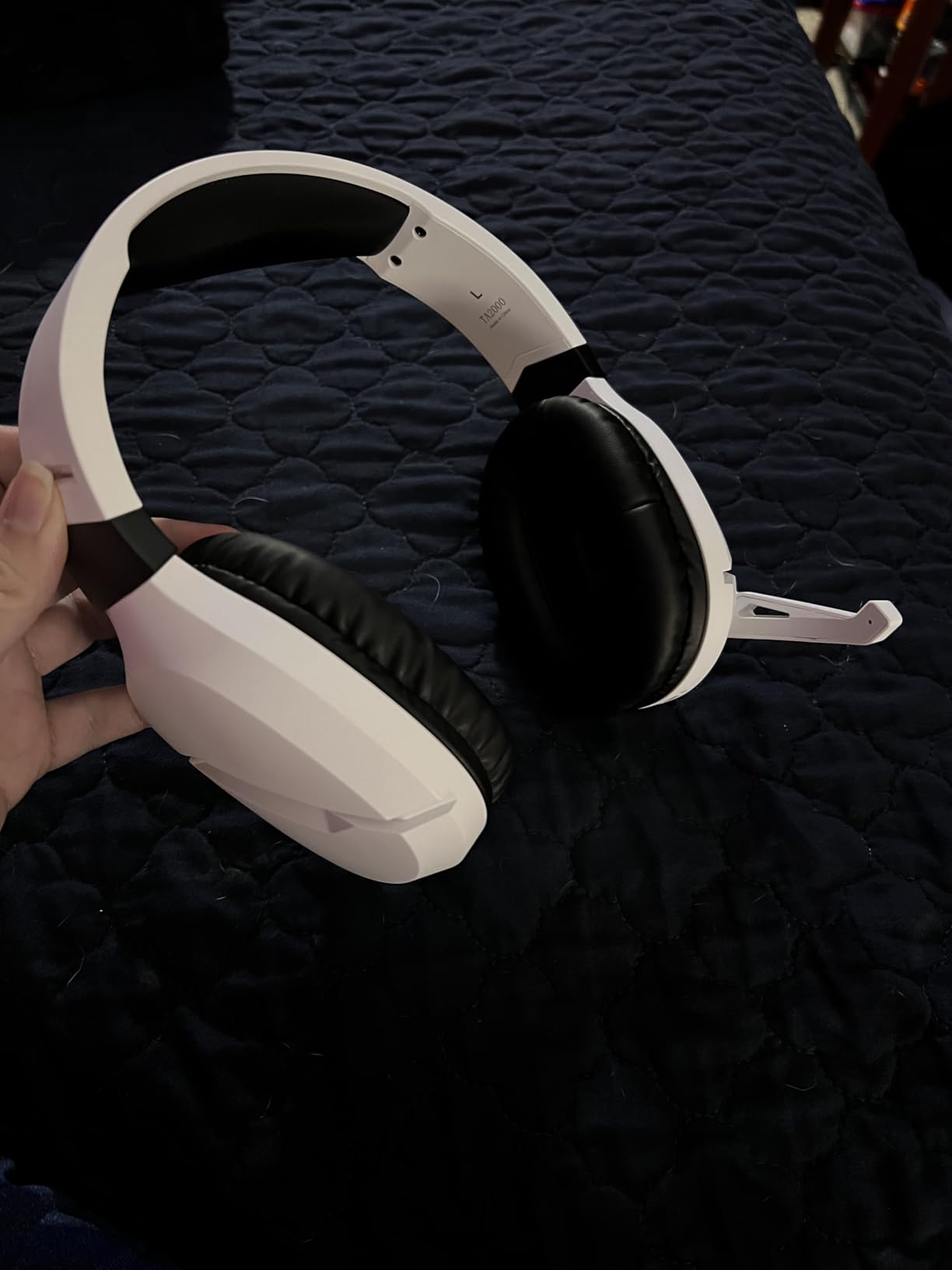Wireless Gaming Headset with Mic for PS5 PS4 PC, 48Hrs, Wired for GameCube | 2.4GHz/Bluetooth Headphones, USB & Type-C, 7.1 Surround Sound, Noise Cancellation, Rotating Ear Cups for Mac Switch customer photo 1