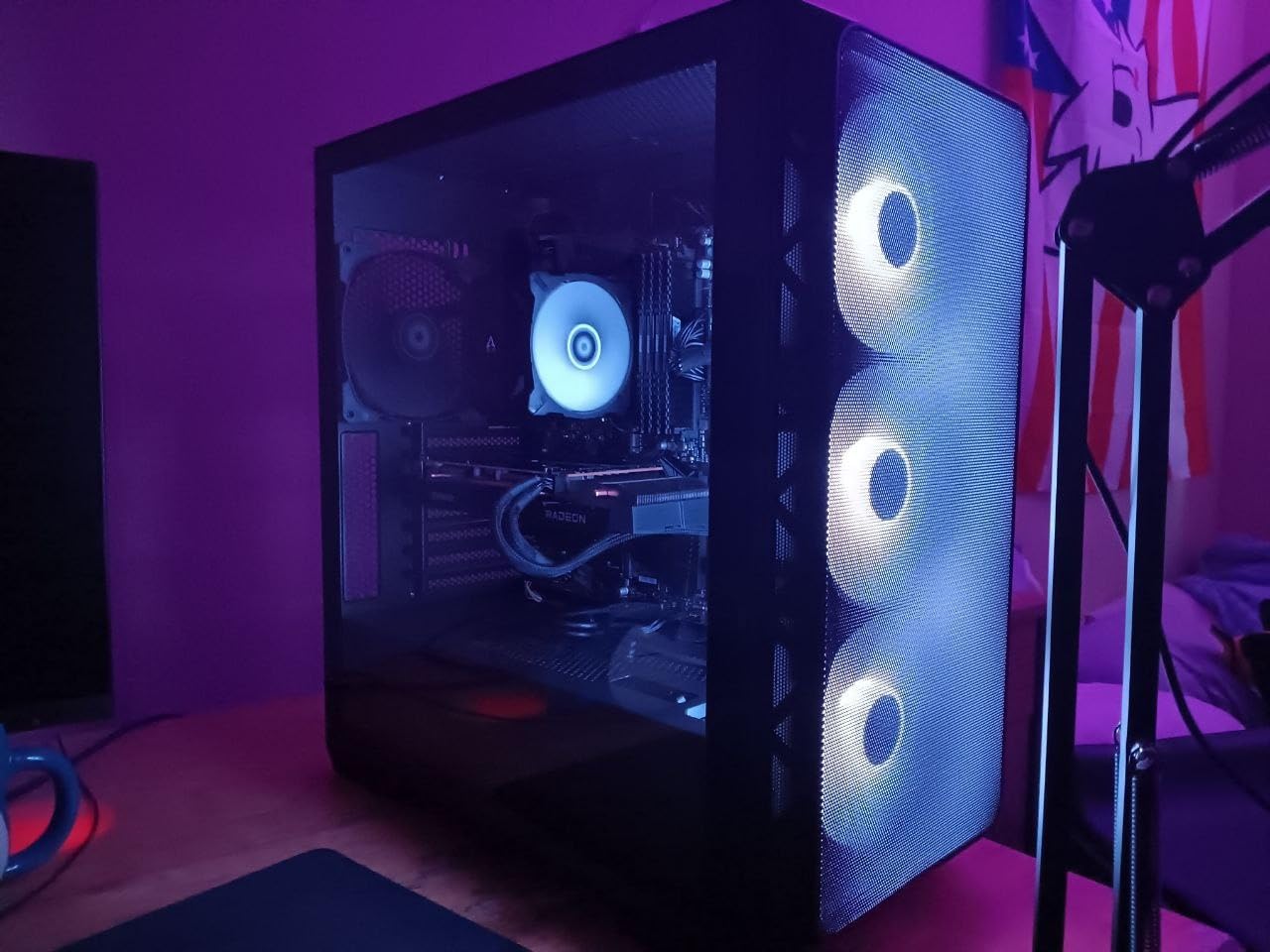MONTECH AIR 903 MAX High-Airflow E-ATX Mid-Tower PC Case, 4 Fans, Black customer photo 2