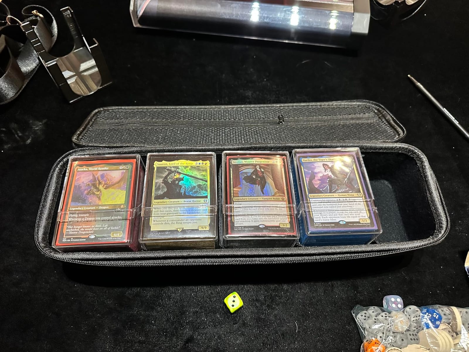 ProCase Trading Card Storage Case with 5 Dividers | Durable Travel Box for Playing Card Games, Stores 1200 Cards, Fits MTG, Cards Against Humanity & Board Games customer photo 2