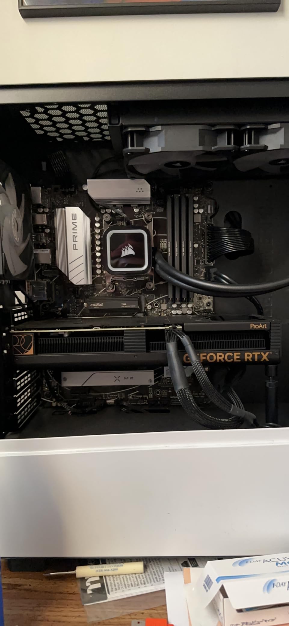 ASUS ProArt GeForce RTX 4060 Ti 16GB OC Edition GDDR6 Graphics Card (PCIe 4.0, 16GB GDDR6, DLSS 3, HDMI 2.1a, DisplayPort 1.4a), 3 Year Warranty customer photo 1