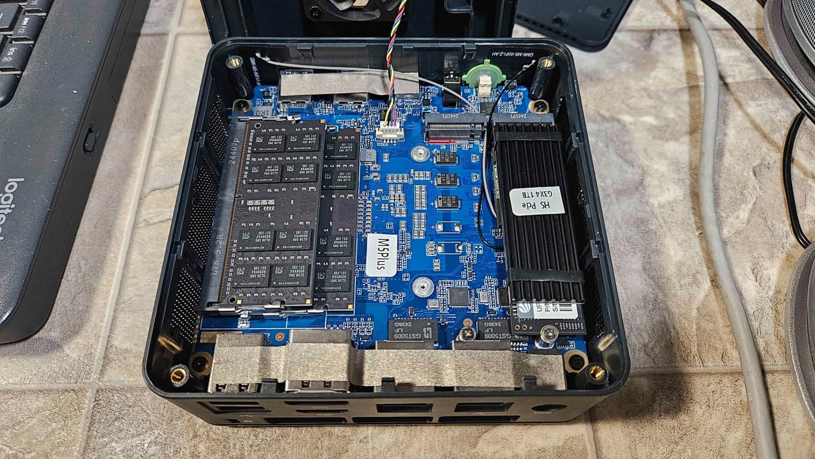 GMKtec M5S Gaming PC Mini Desktop Computer Ryzen 5400U 16GB DDR4 512GB SSD customer photo 1