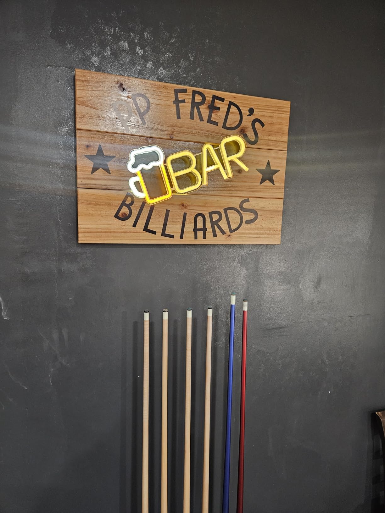 ENUOLI Bar Neon Sign Beer Neon Light Bar LED Light Wall Decor (Warm White) | USB/Battery Powered Led Sign for Man Cave Bar Neon Sign for Birthday Bar Nightclub Wedding Holiday Celebration Party Decor customer photo 2