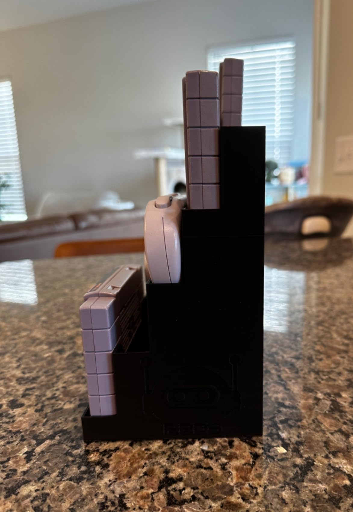 R2D3 Display Stand Compatible with SNES NTSC Cartridges - Retro Gaming 3D Printed Organizer & Showcase (Holds 10 Games) customer photo 1