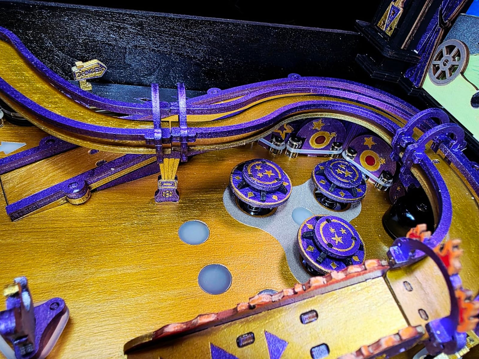 ROBOTIME Pinball Machince EG01 - Wooden Puzzles for Adults Miniature Pinball 3D Puzzle customer photo 1