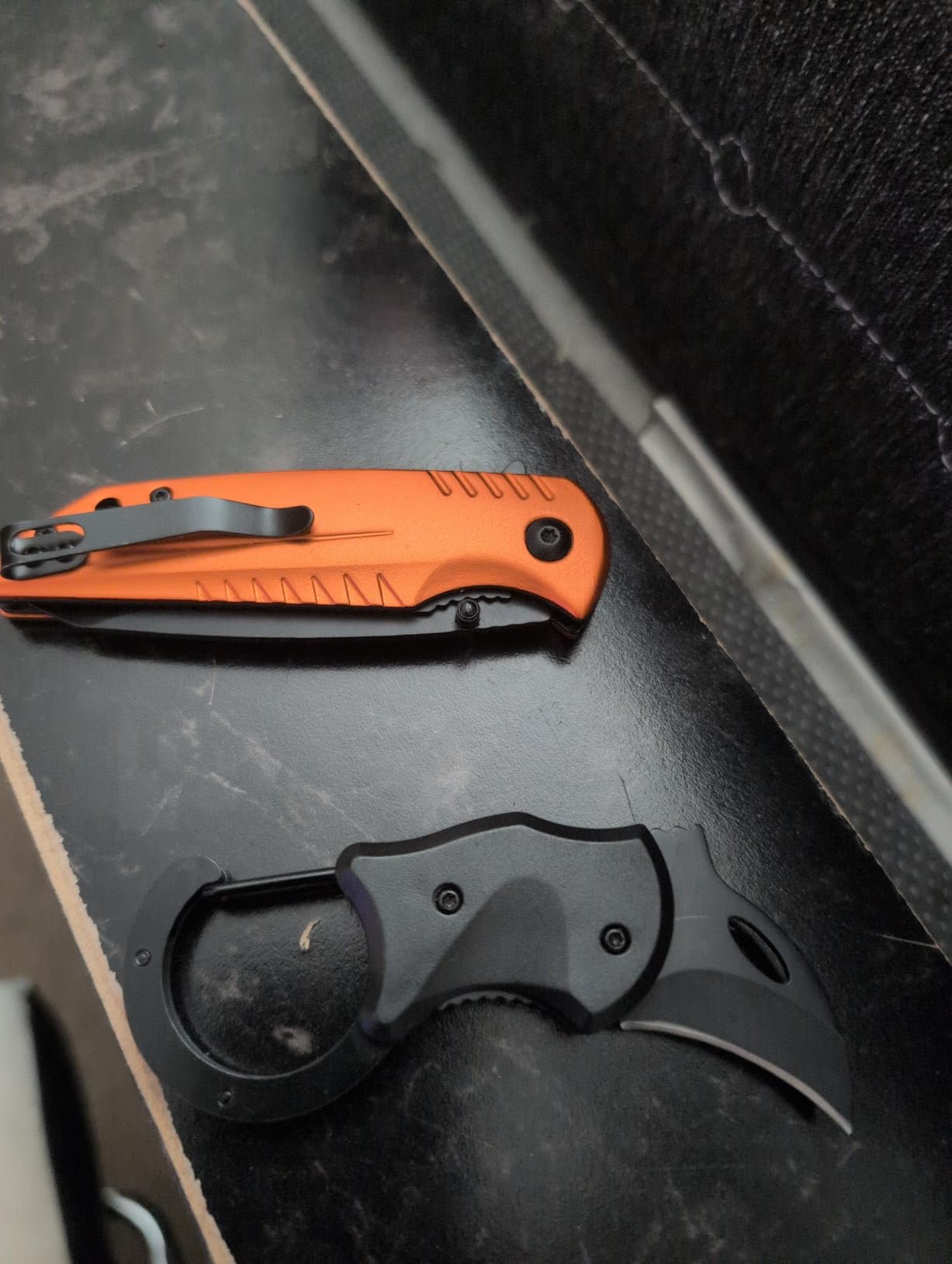 FUNBRO Small Pocket Knife Gift for Men, Keychain Box Cutter with 1.34inch Blade, Mini Folding Knives EDC Gadgets for Everyday Carry, Stocking Stuffers Gift for Adults Men Him customer photo 1