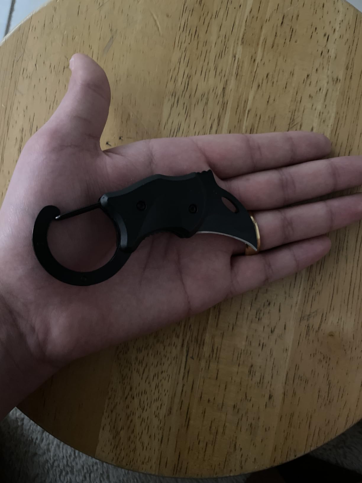 FUNBRO Small Pocket Knife Gift for Men, Keychain Box Cutter with 1.34inch Blade, Mini Folding Knives EDC Gadgets for Everyday Carry, Stocking Stuffers Gift for Adults Men Him customer photo 2
