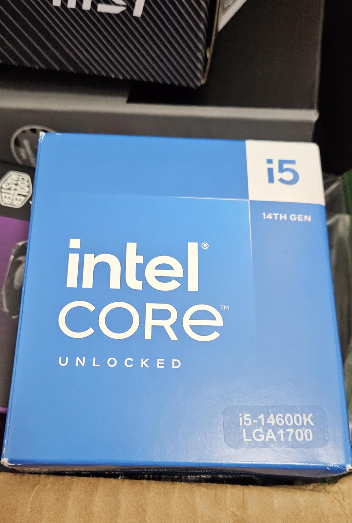 Intel Core i5-14600K Desktop Processor customer photo 2