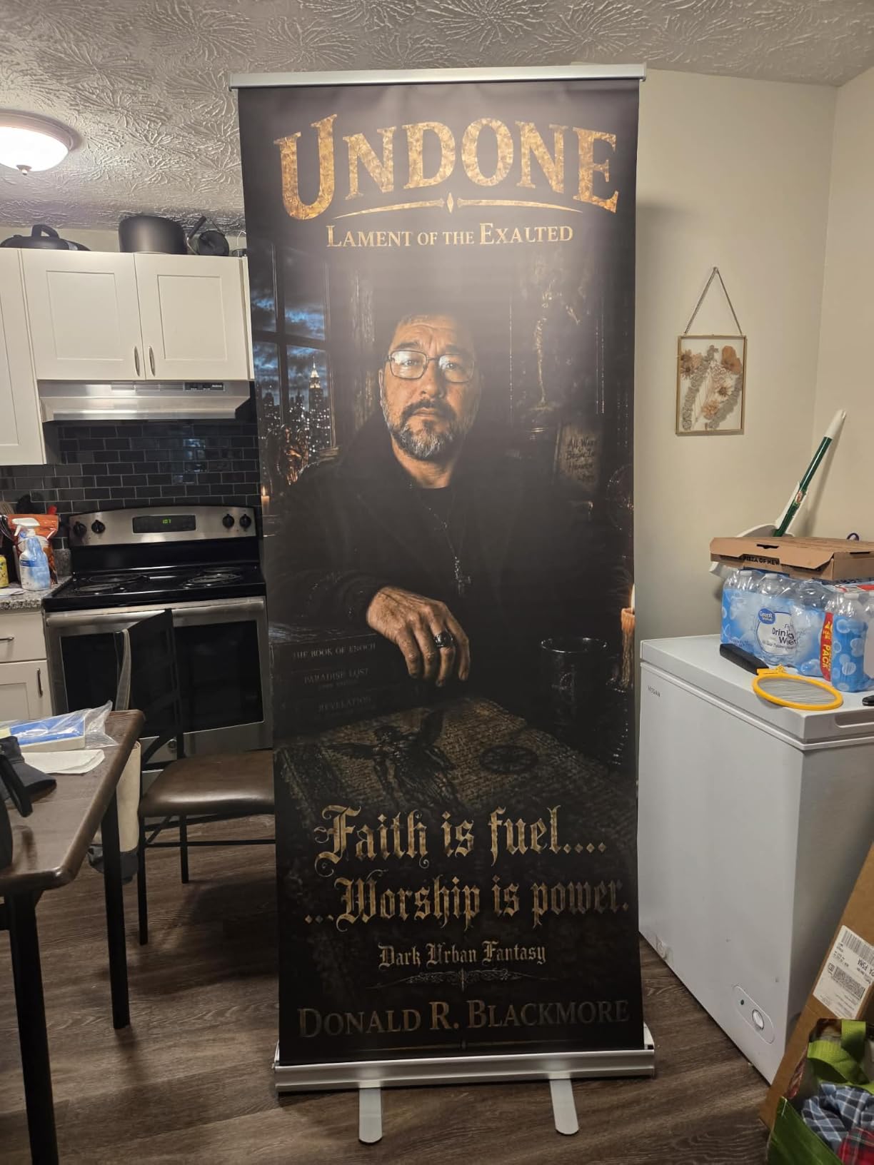 Custom Retractable Banner with Silver Aluminum Stand, Personalized Roll Up Banner with Black Travel Bag for Business, Custom Banner for Events, Advertising, Party (33