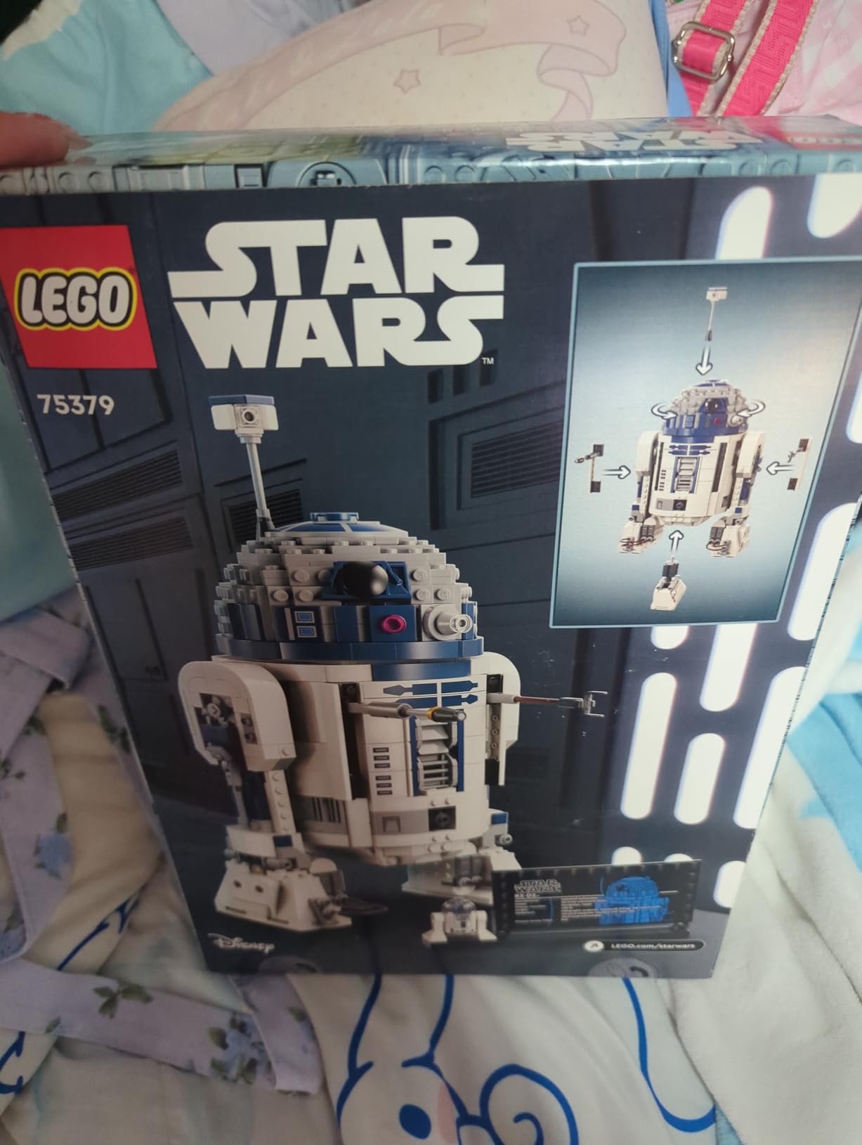 Star Wars R2-D2 Building Toy Set - Display Star Wars Toy with 25th Anniversary Darth Malak Minifigure - 75379 customer photo 1