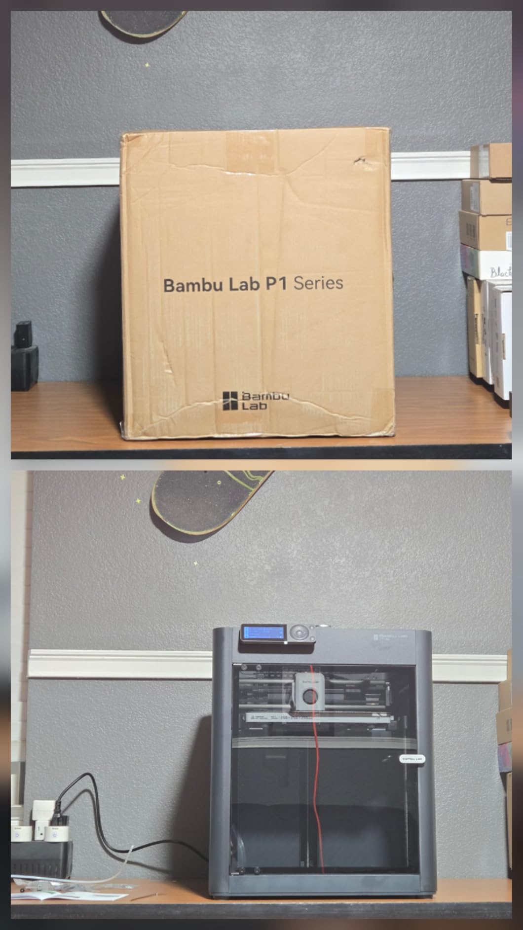 Bambu Lab P1S 3D Printer, Ready-to-Use FDM 3D Printer, Beginner-Friendly Ecosystem with MakerWorld Model Library, Enclosed CoreXY, High Speed & Precision Printing customer photo 2