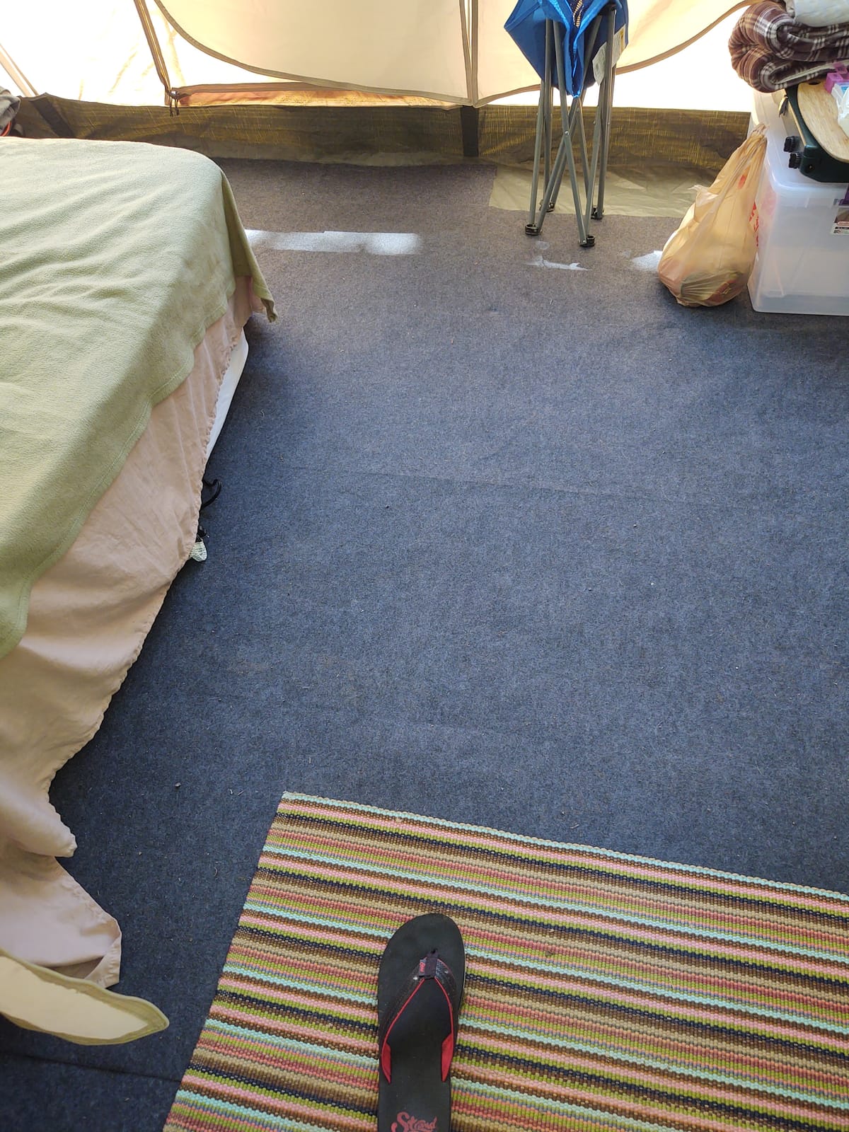 Drymate Tent Carpet Mat - Waterproof Camping Floor Rug (60