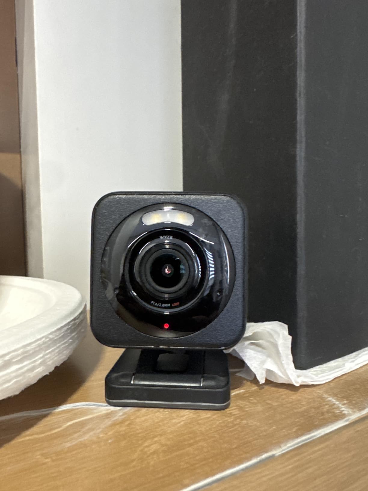 WYZE Cam v4 (Latest Model), 2.5K AI Security Camera, Indoor/Outdoor Cameras for Home Security, Baby Monitor & Pet Camera, Vibrant Color Night Vision, No Subscription Required customer photo 1