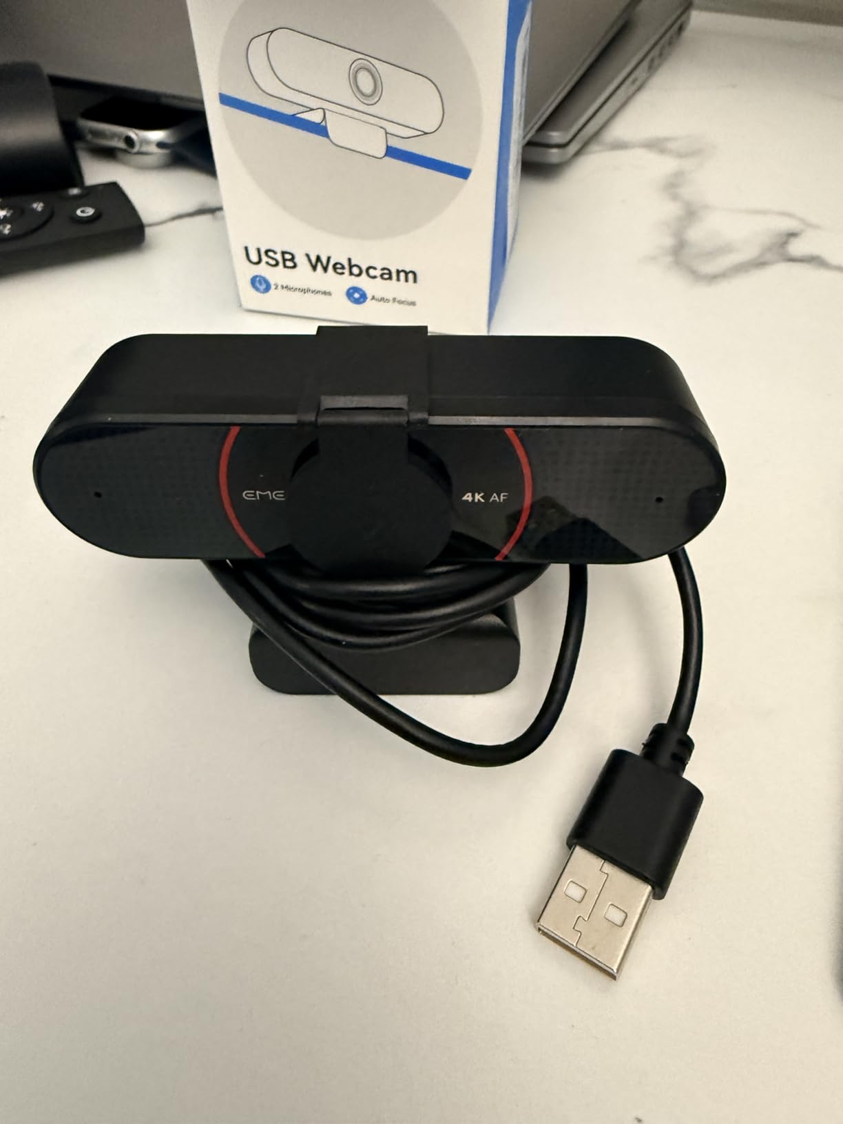 EMEET C960 4K Webcam for PC, PDAF Auto Focus, Dual Omni Mics, 73° FOV customer photo 1