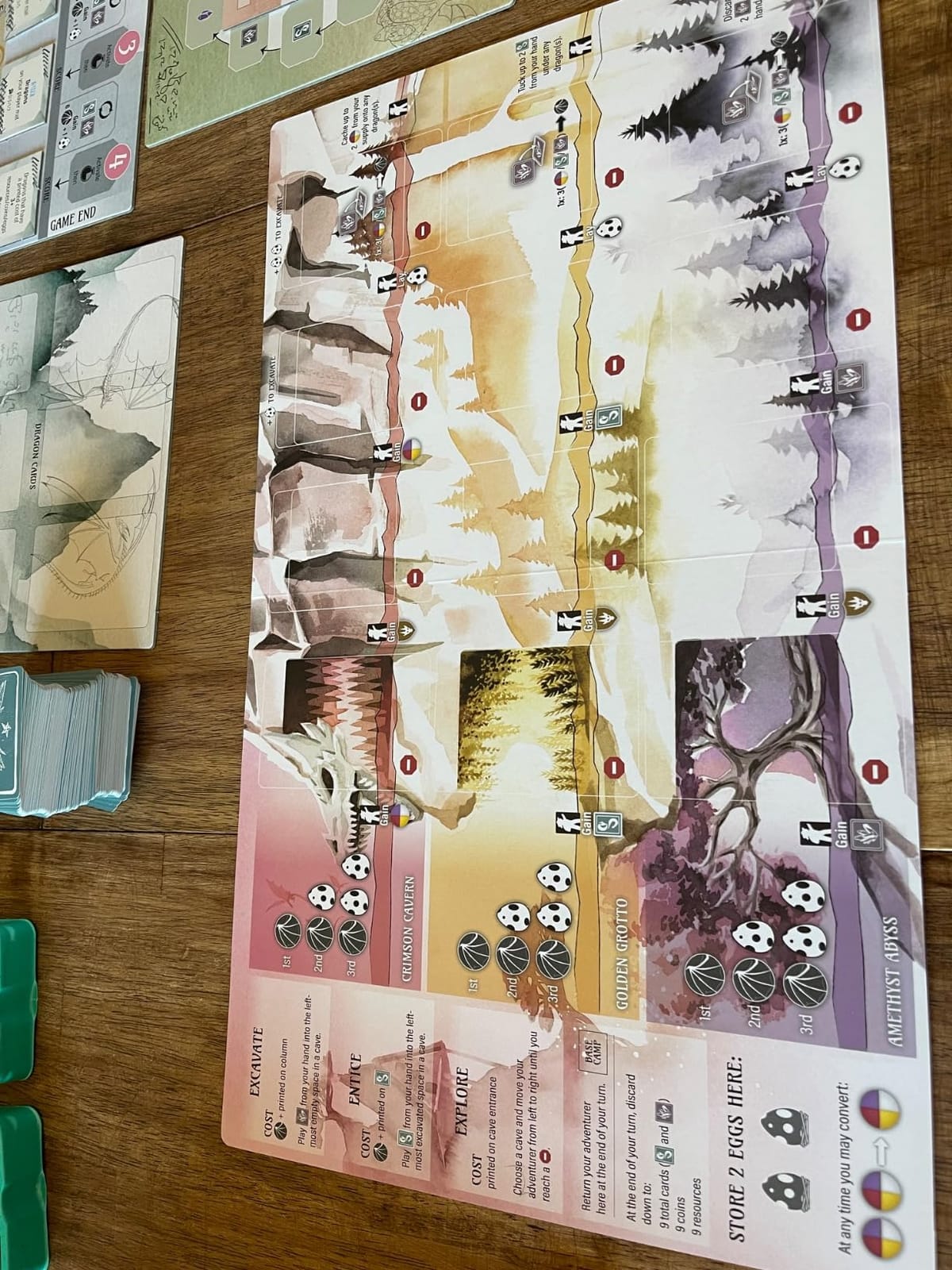Stonemaier Games: Wyrmspan (Base Game) - Build a Cavernous Sanctuary for Unique, Stunning Dragons | Strategy Board Game for Adults & Family | 1-5 Players, 120 Min customer photo 1